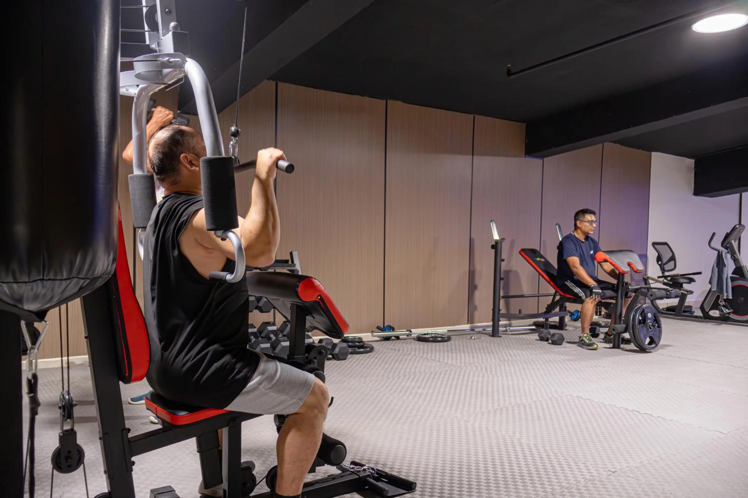 Fitness centre/facilities in Daif Inn Serviced Apartments - Jaber