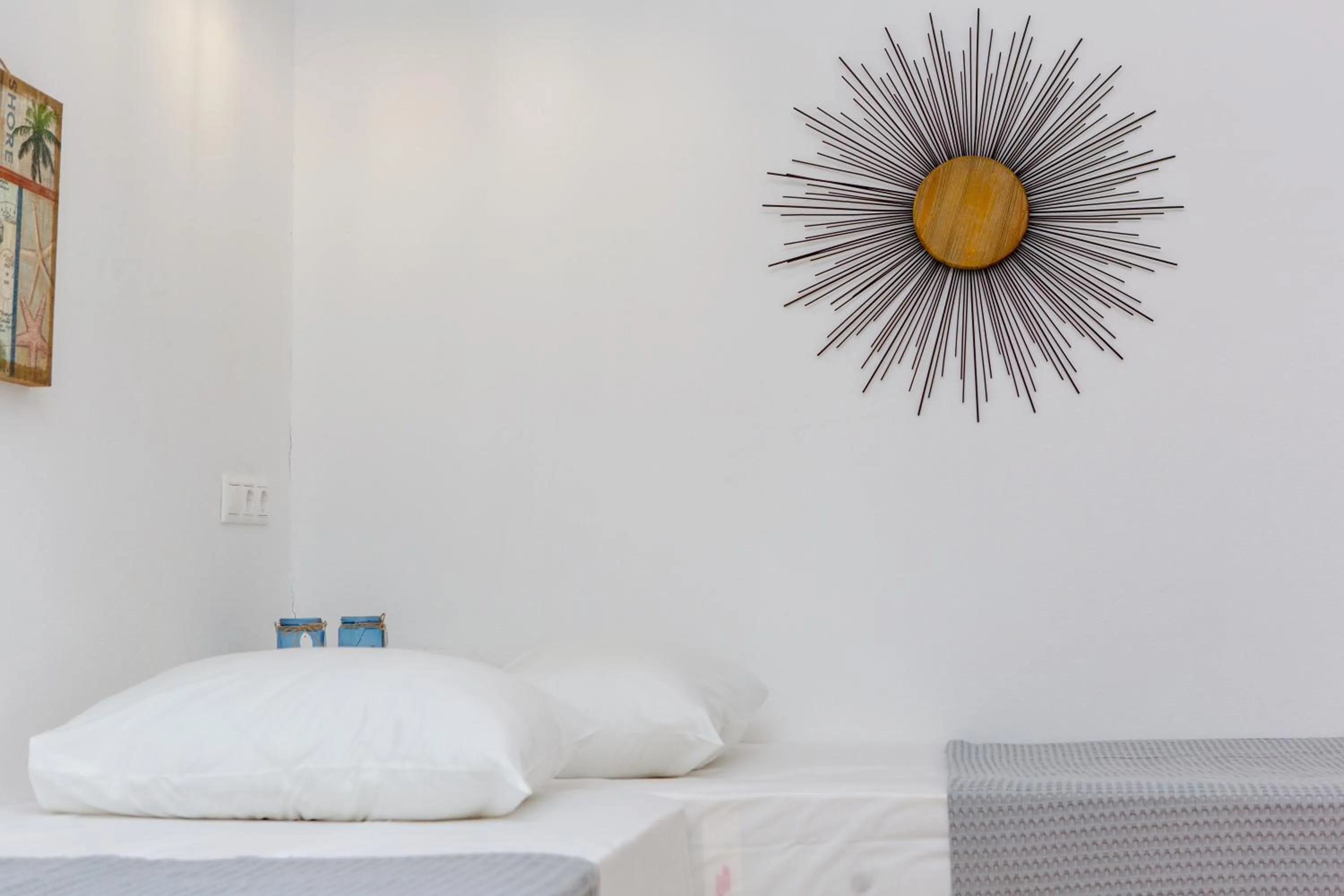 Bed in Villa veranda