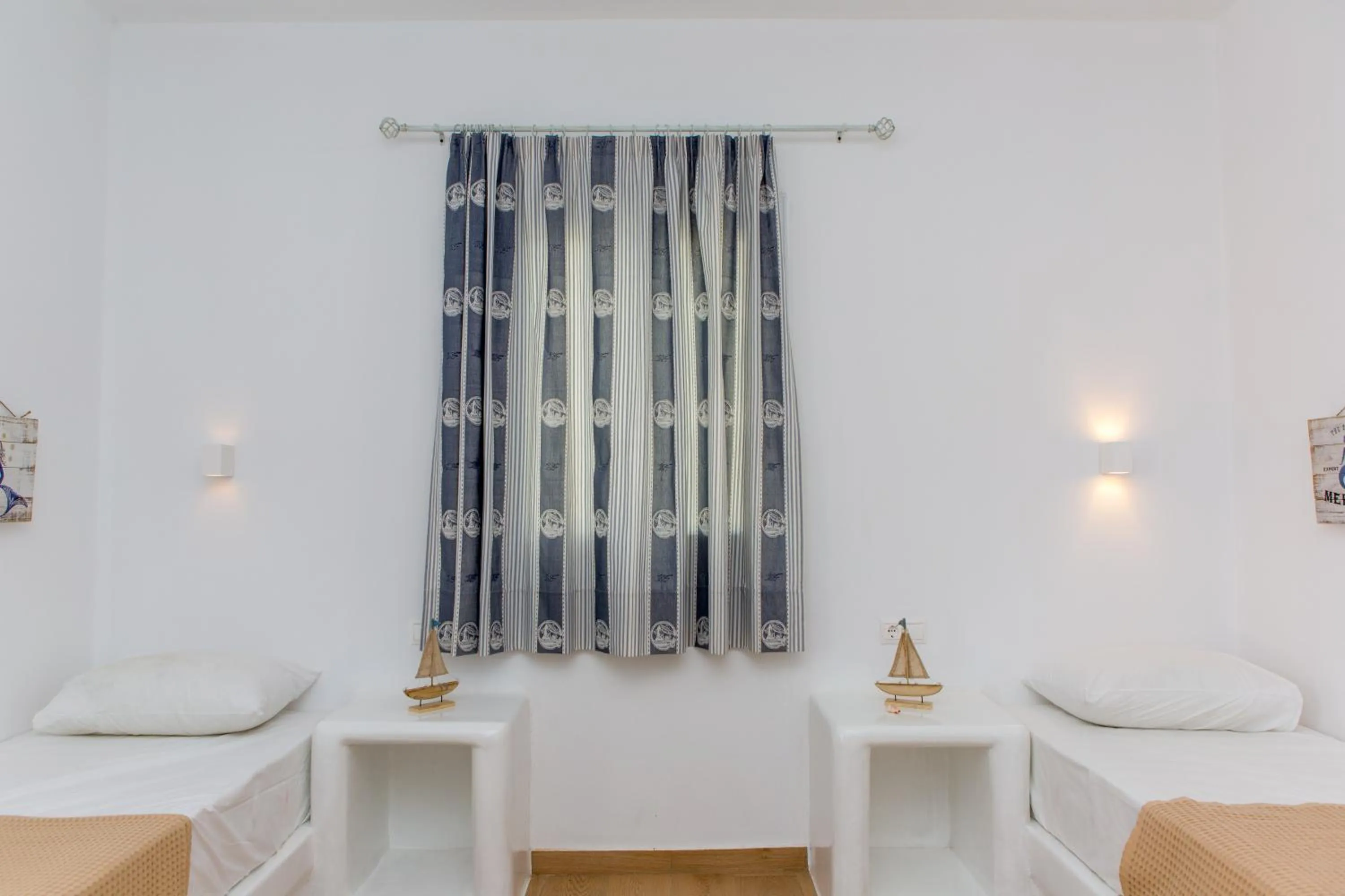 Bed in Villa veranda