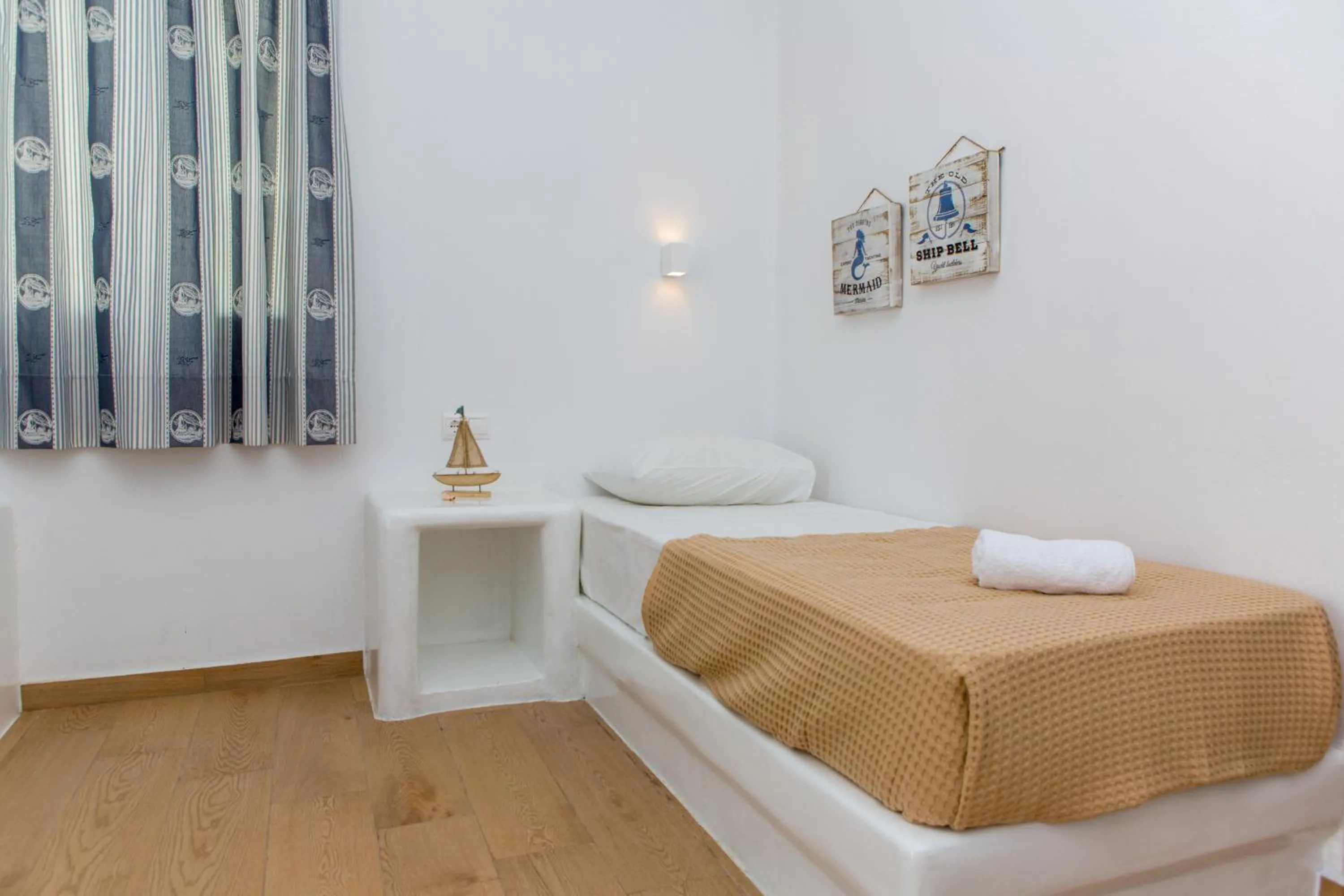 Bed in Villa veranda