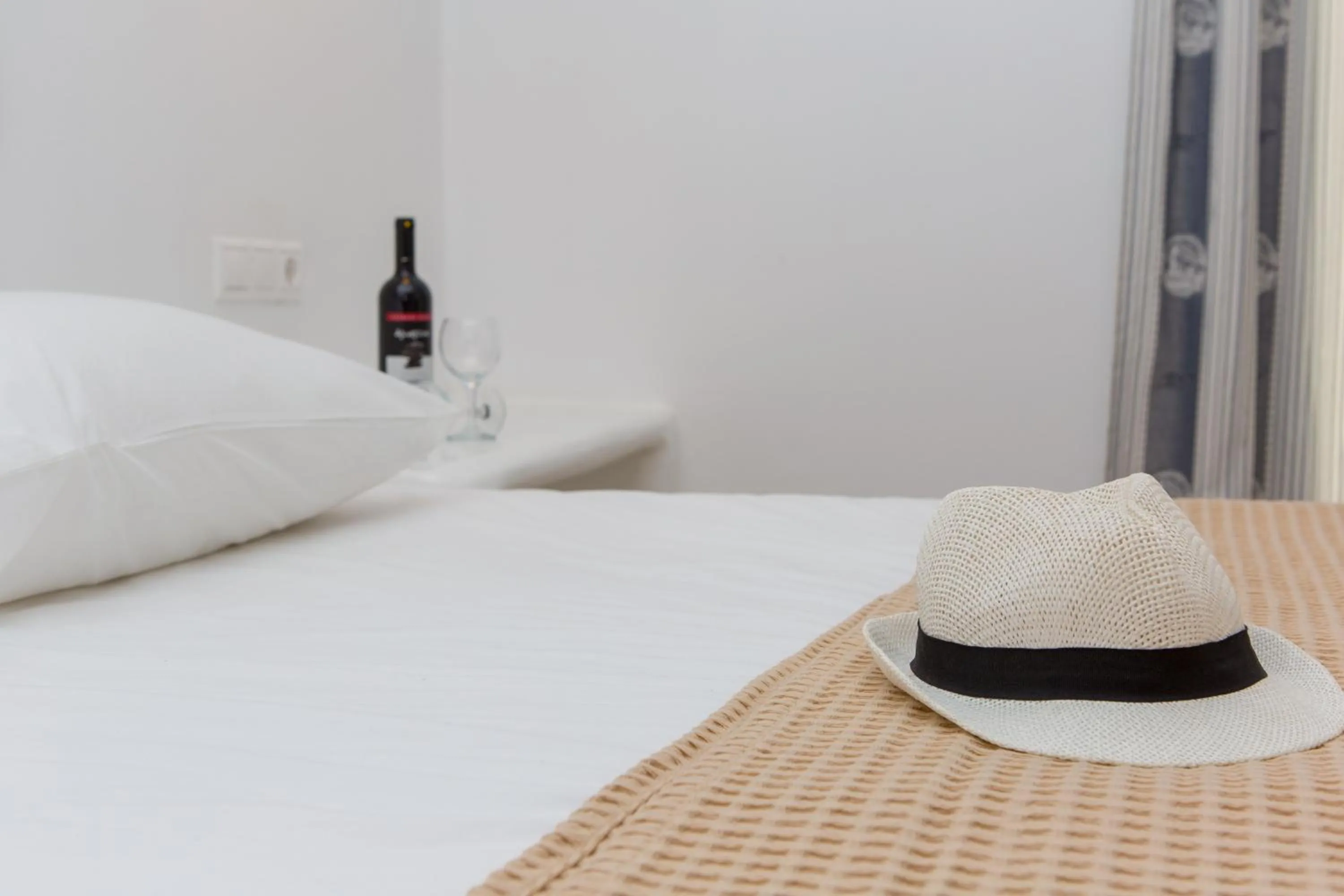 Bed in Villa veranda