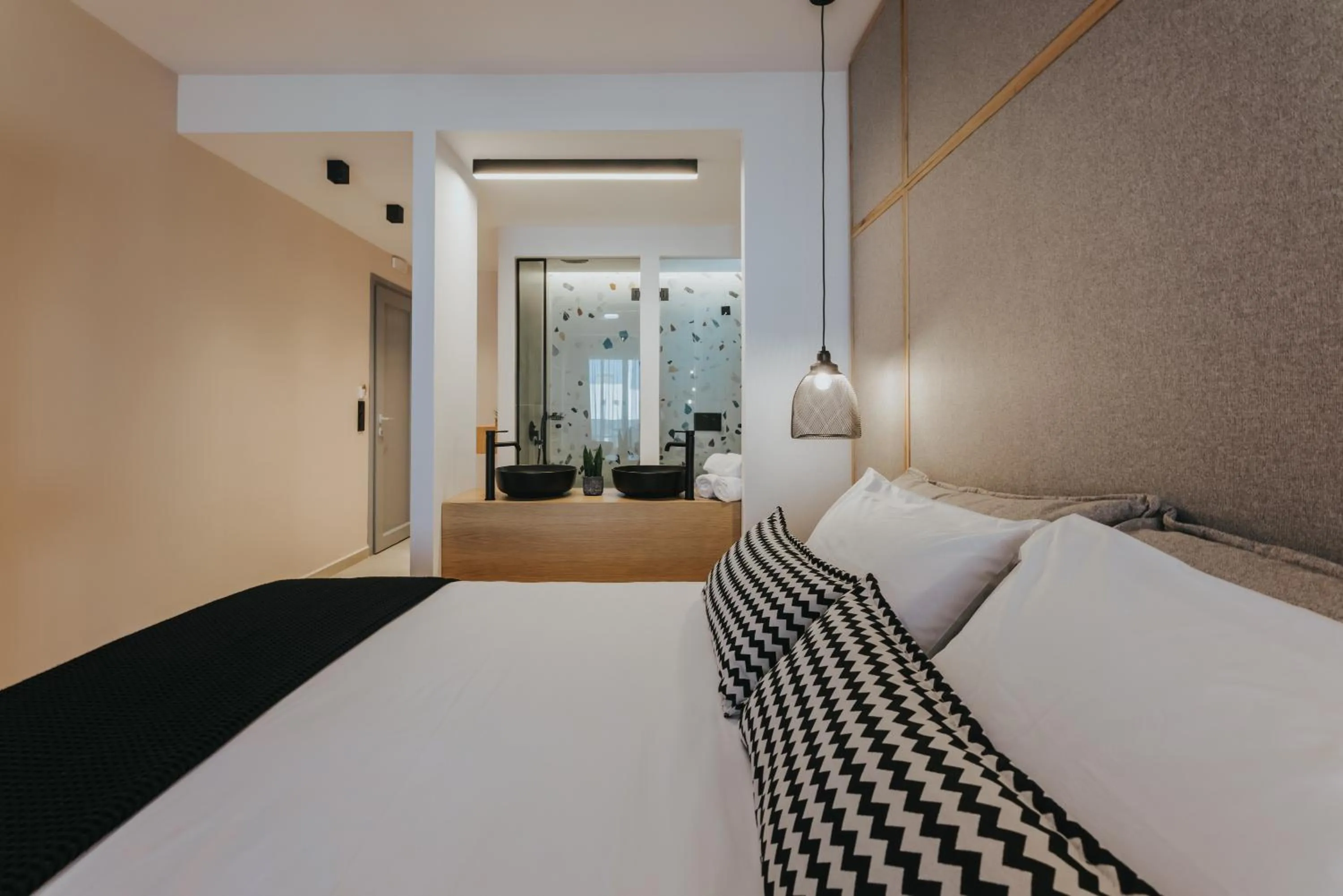 Bed in Villa veranda