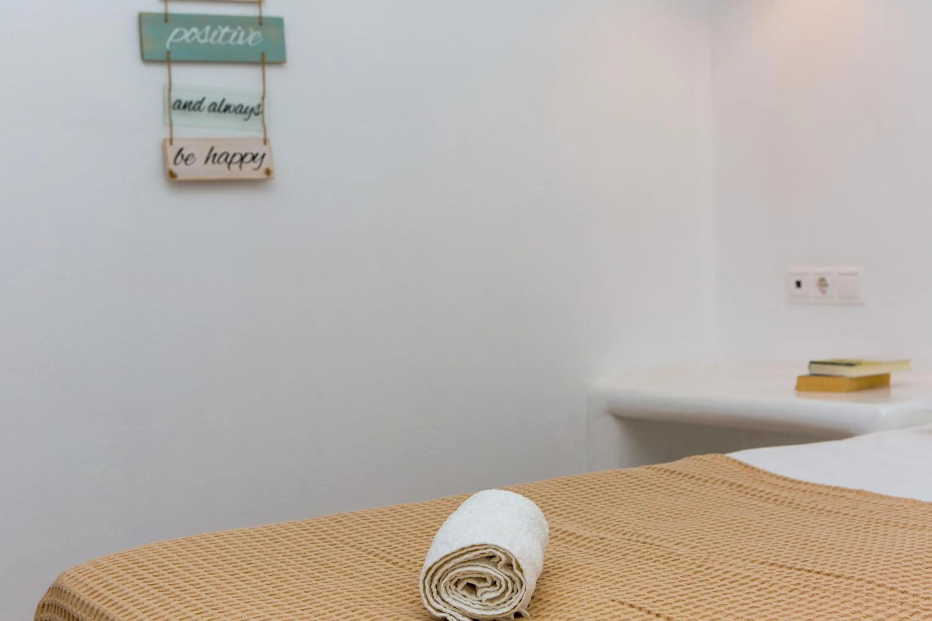 Bed in Villa veranda