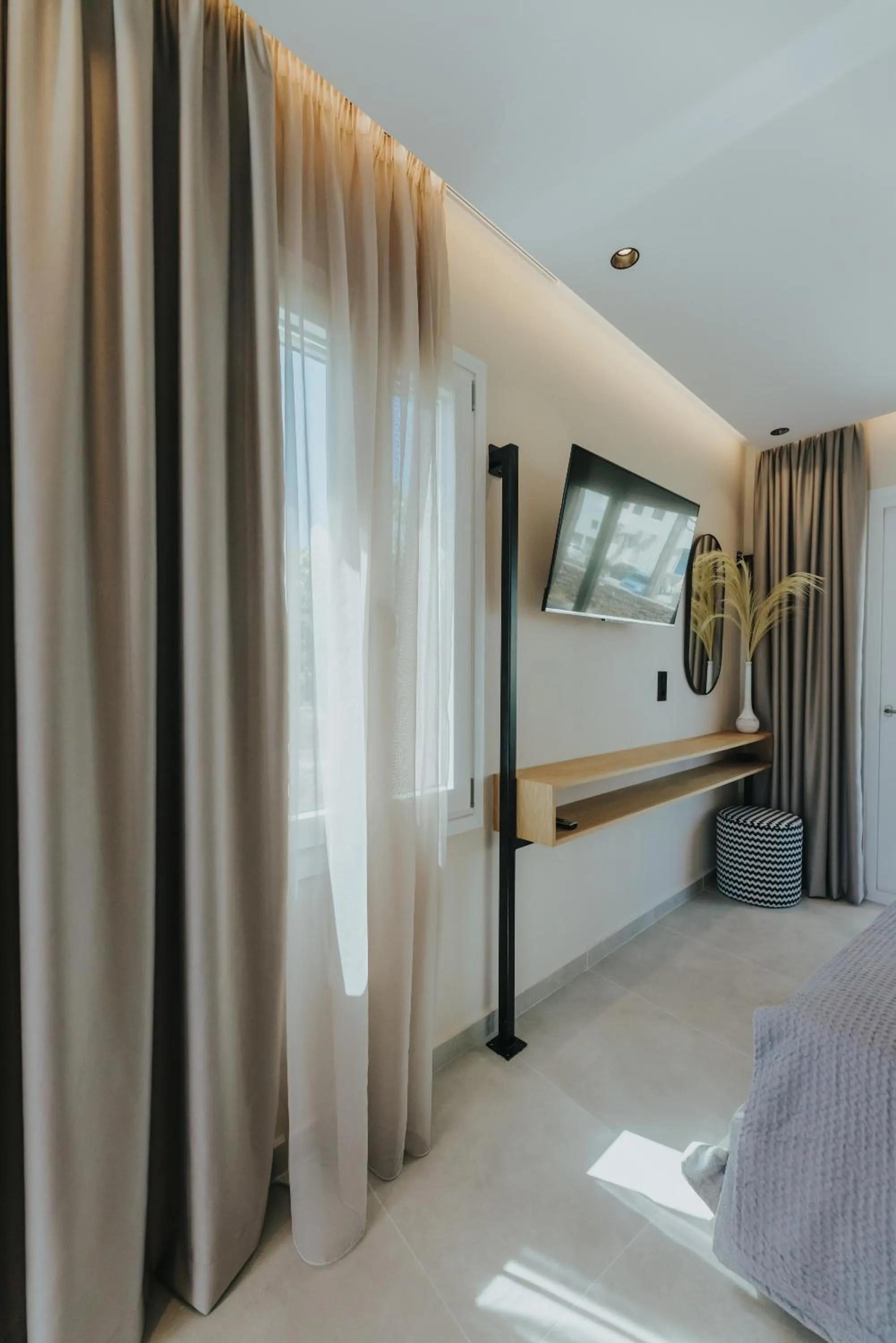 Bed in Villa veranda