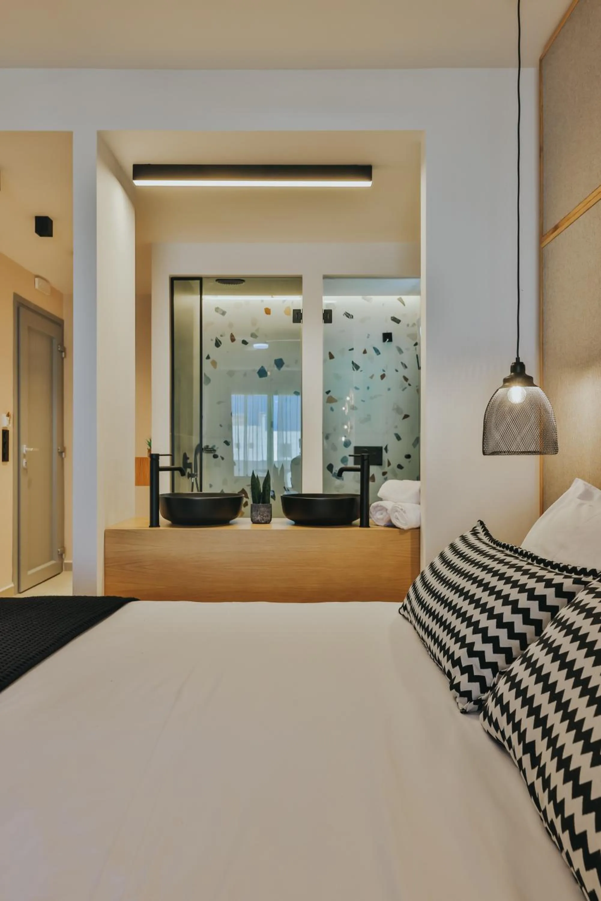 Bed in Villa veranda