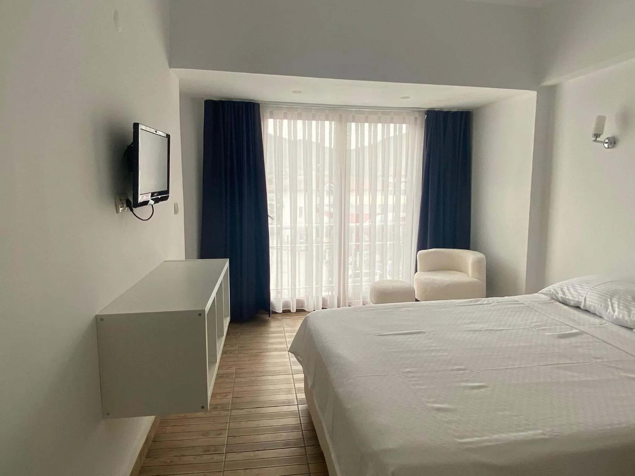 Bed in Bouvardia Inn