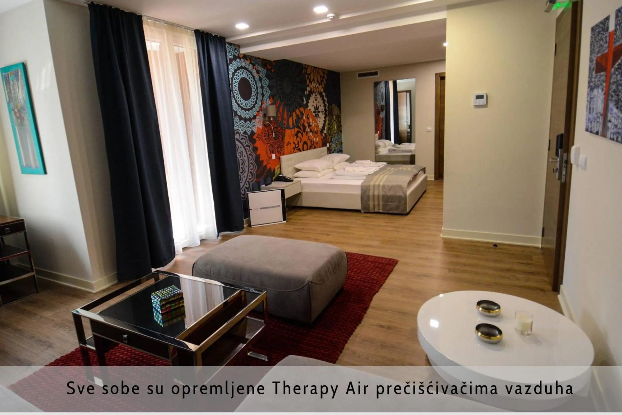 Bedroom, Bed in Zepter Hotel Drina Bajina Basta, member of Zepter Hotels