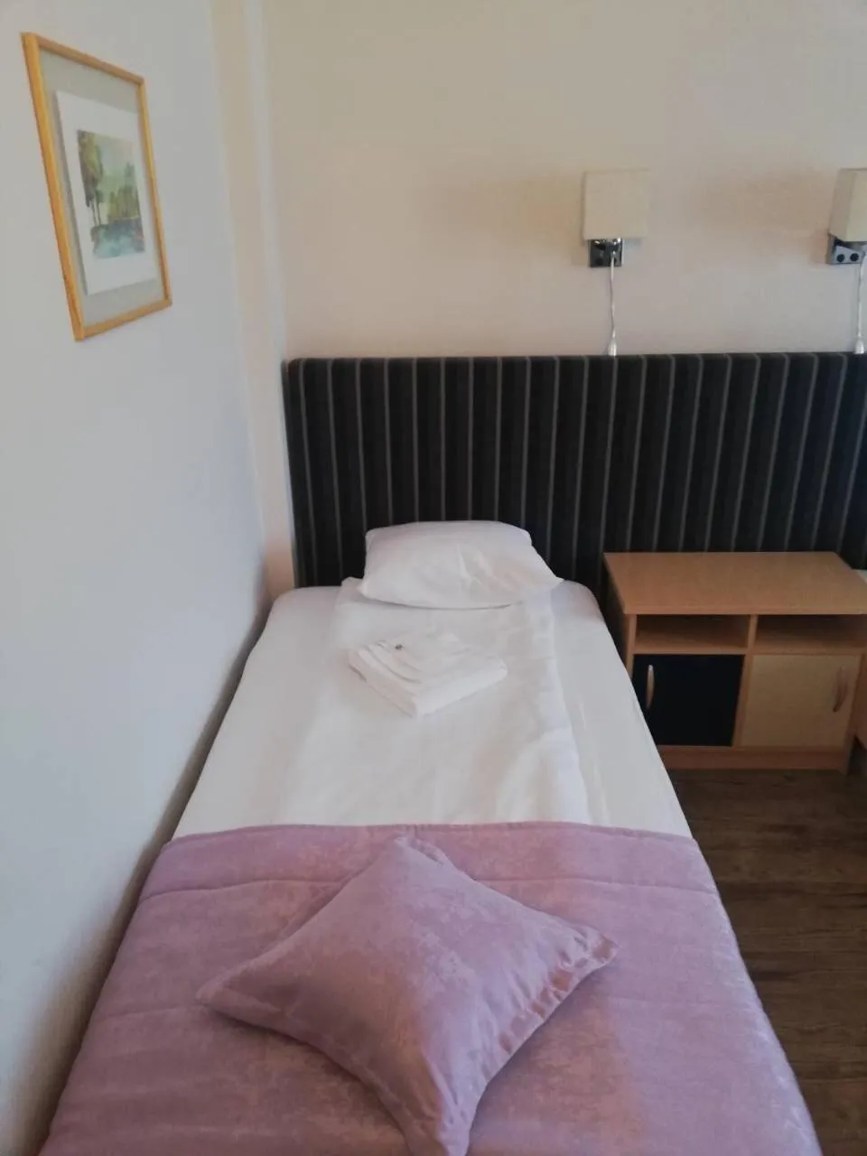 Bed in Zepter Hotel Drina Bajina Basta, member of Zepter Hotels