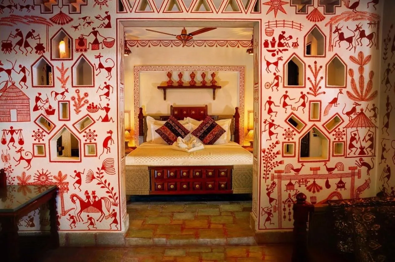 Bedroom in Pearl Palace Heritage Boutique Hotel