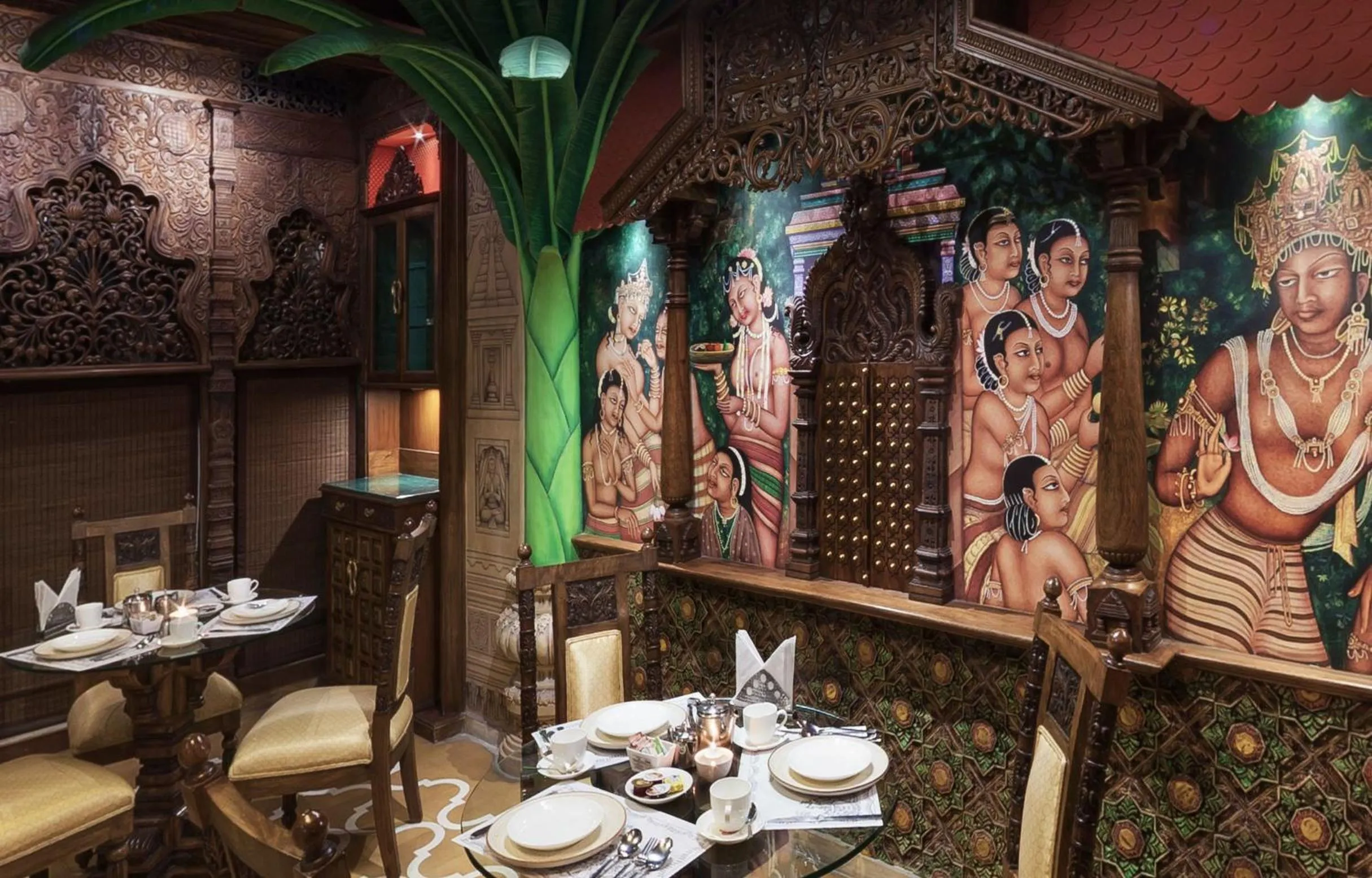 Breakfast in Pearl Palace Heritage Boutique Hotel