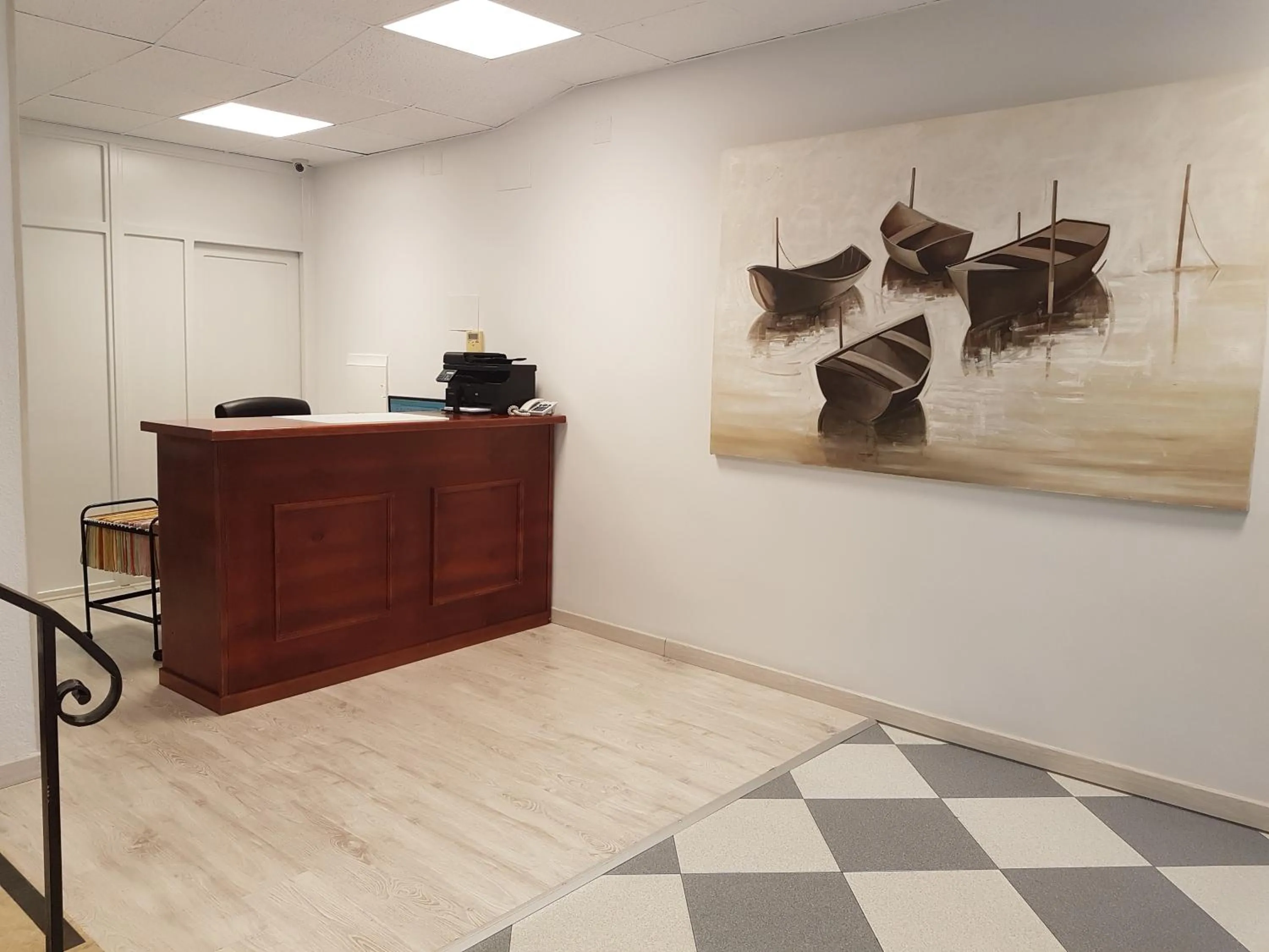 Lobby or reception in Hotel Mayna