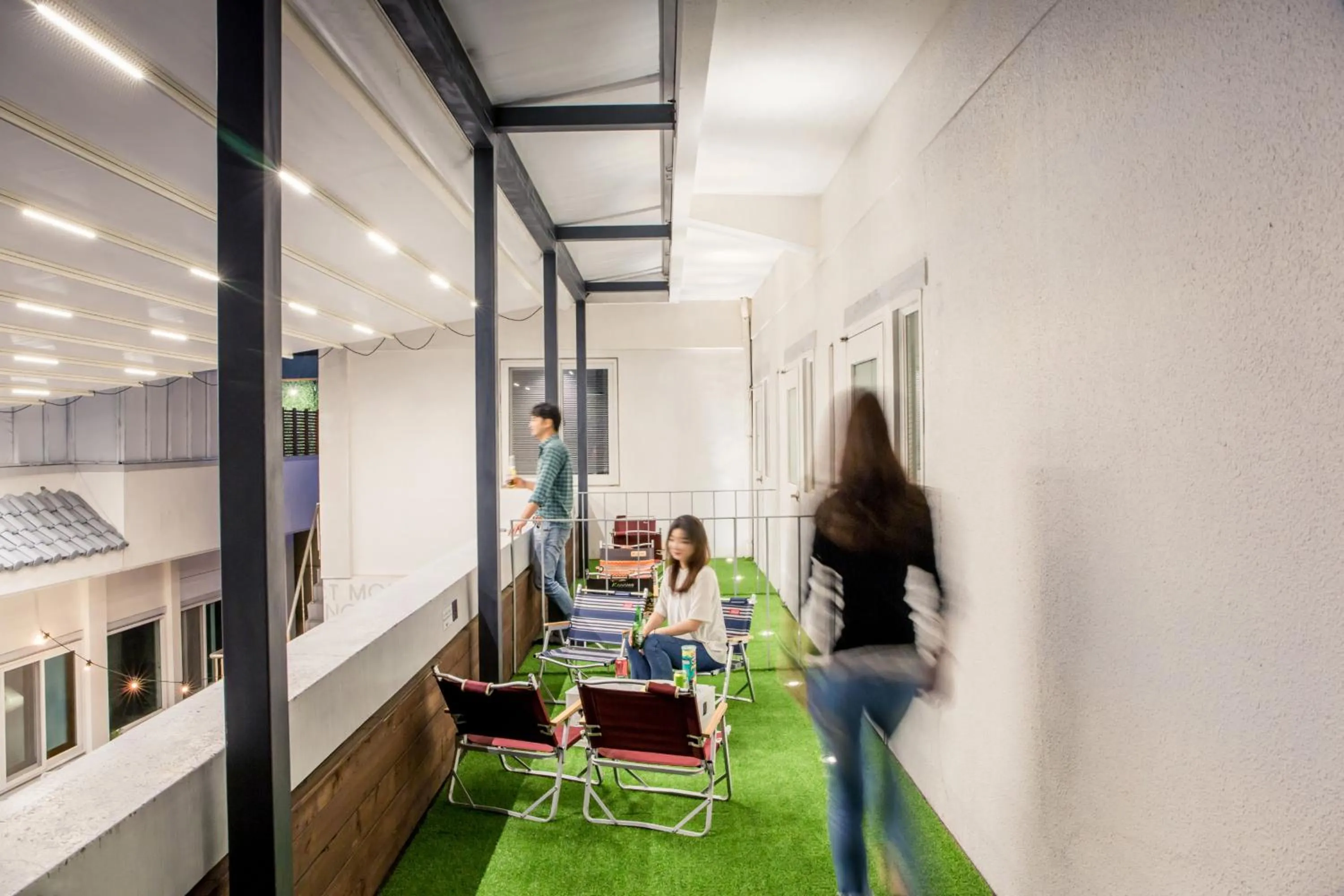 Balcony/Terrace in Mido Hostel