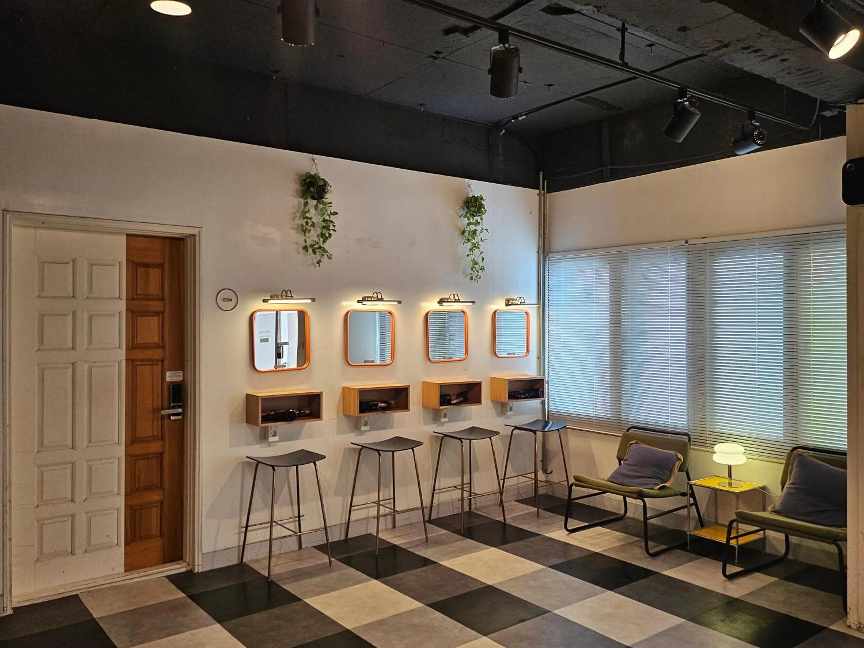 Living room in Mido Hostel