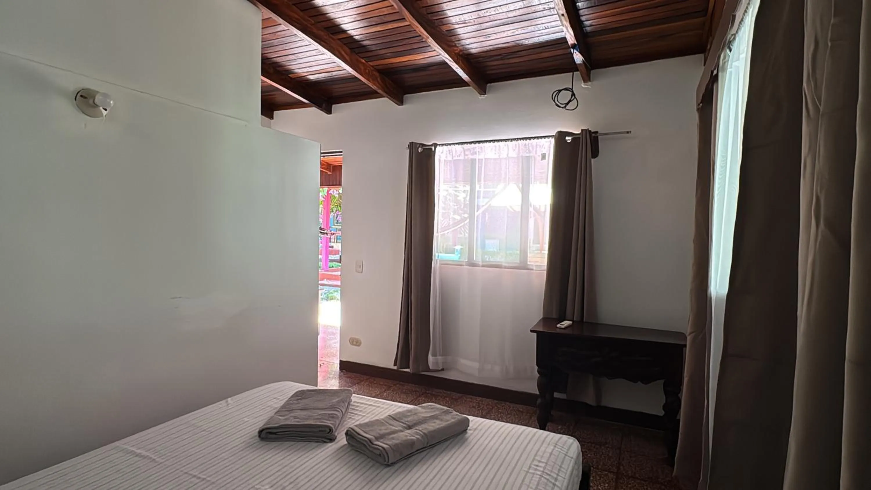 Bed in Hotel Marielos