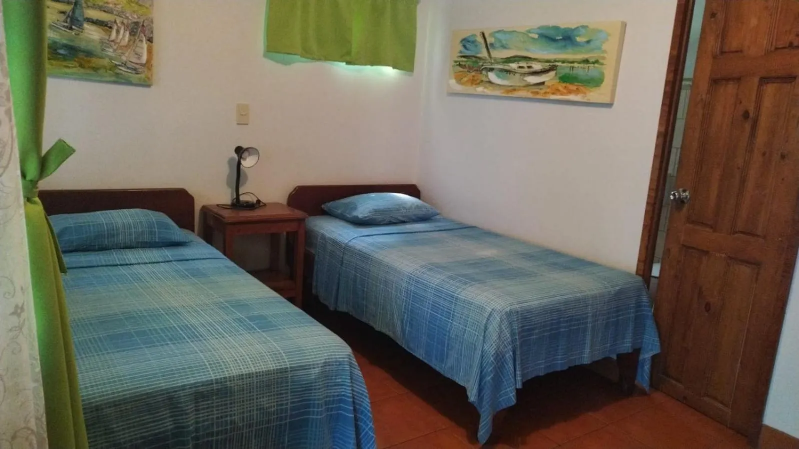 Bed in Hotel Marielos