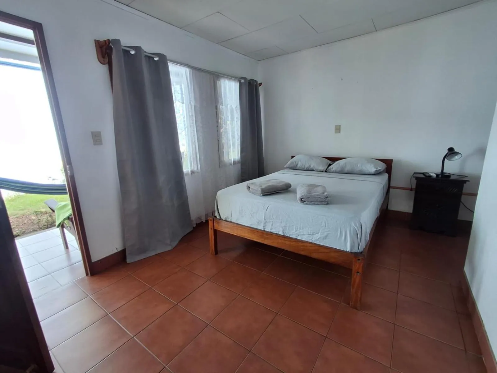 Bed in Hotel Marielos Tamarindo