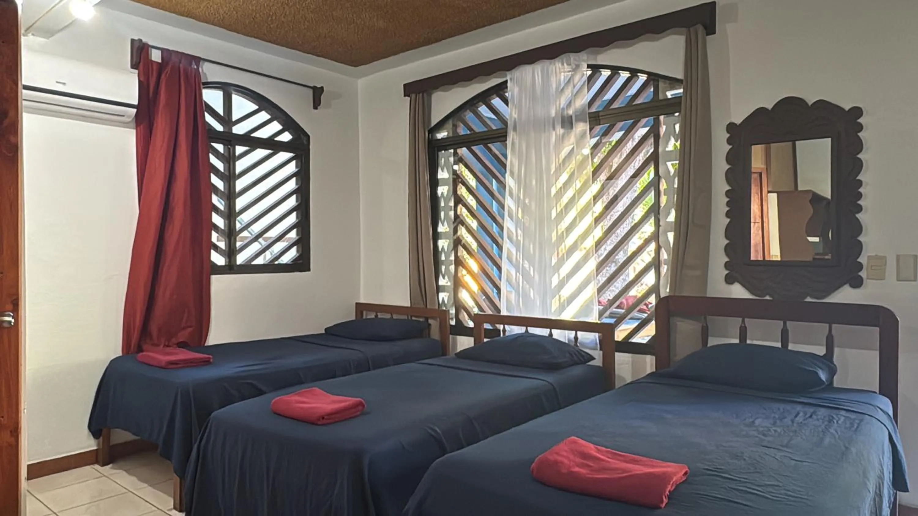 Bed in Hotel Marielos