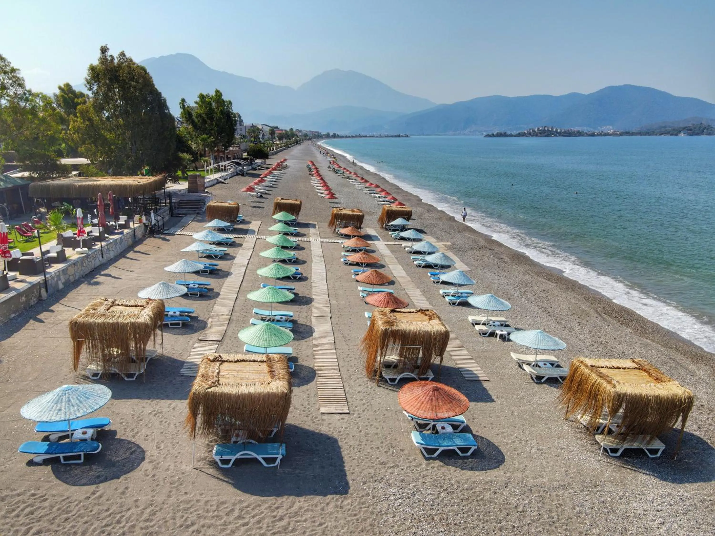 Beach in Yücel Hotel