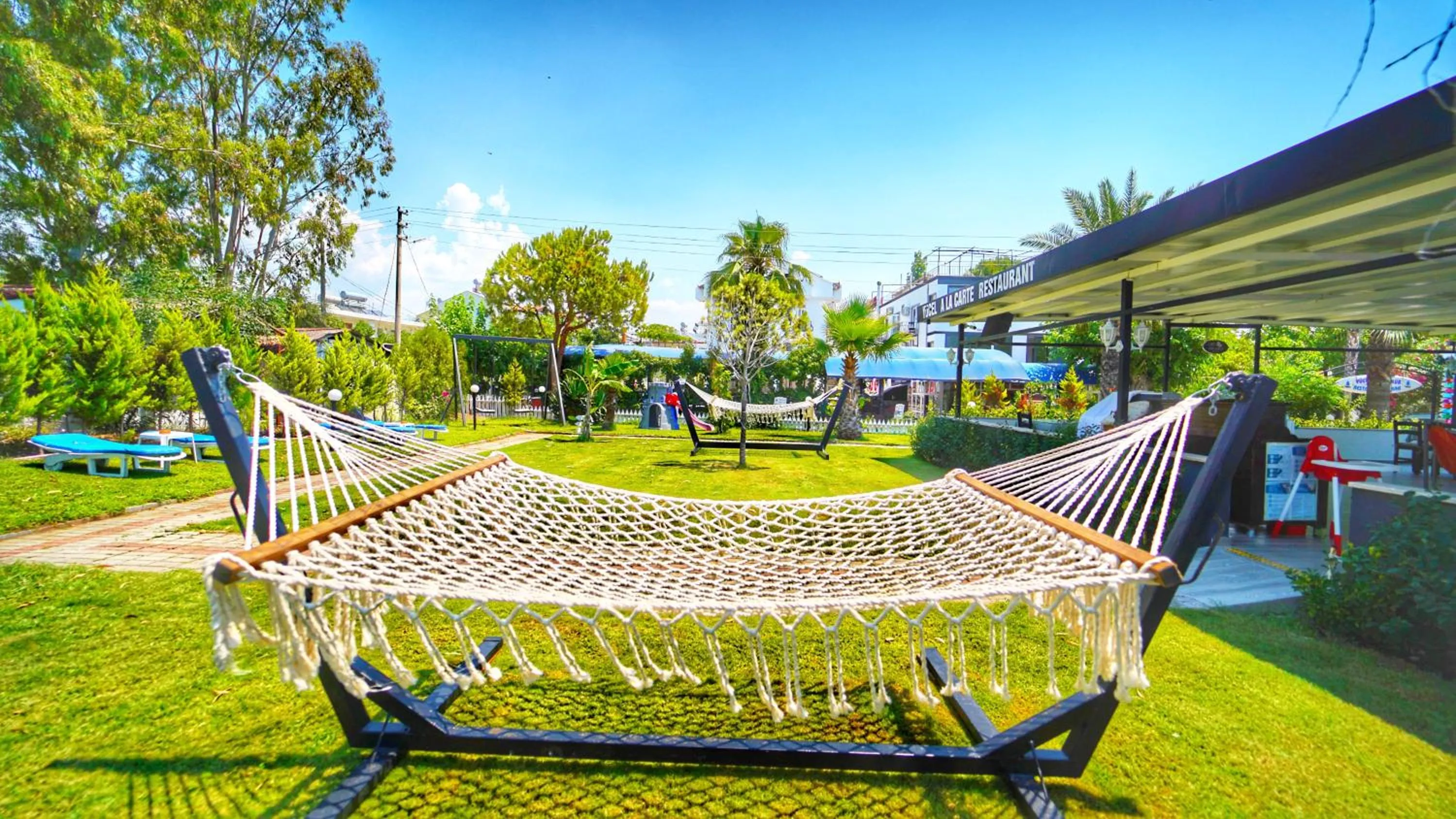 Children play ground in Yücel Hotel