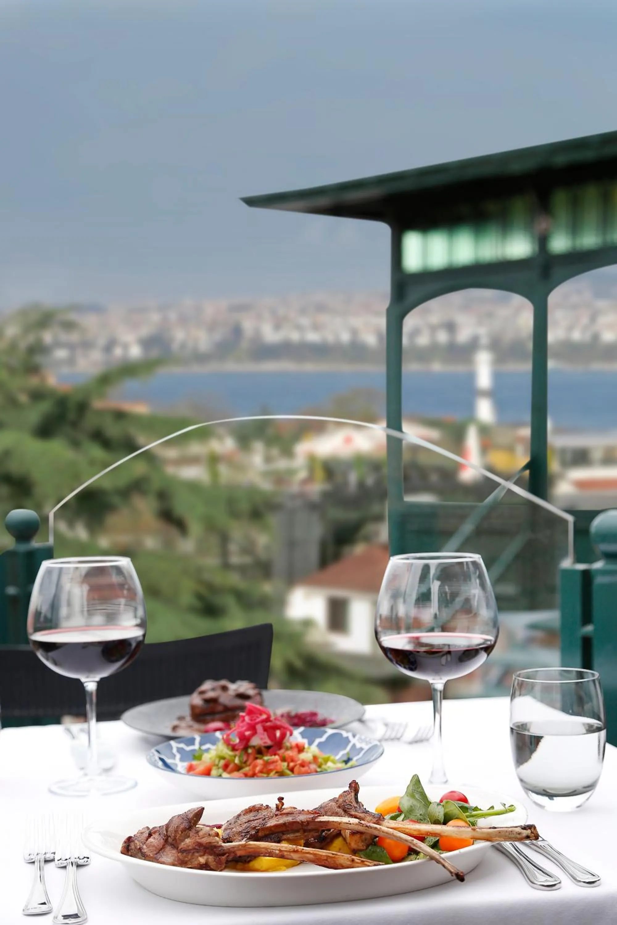 Garden in Sultanahmet Palace Hotel