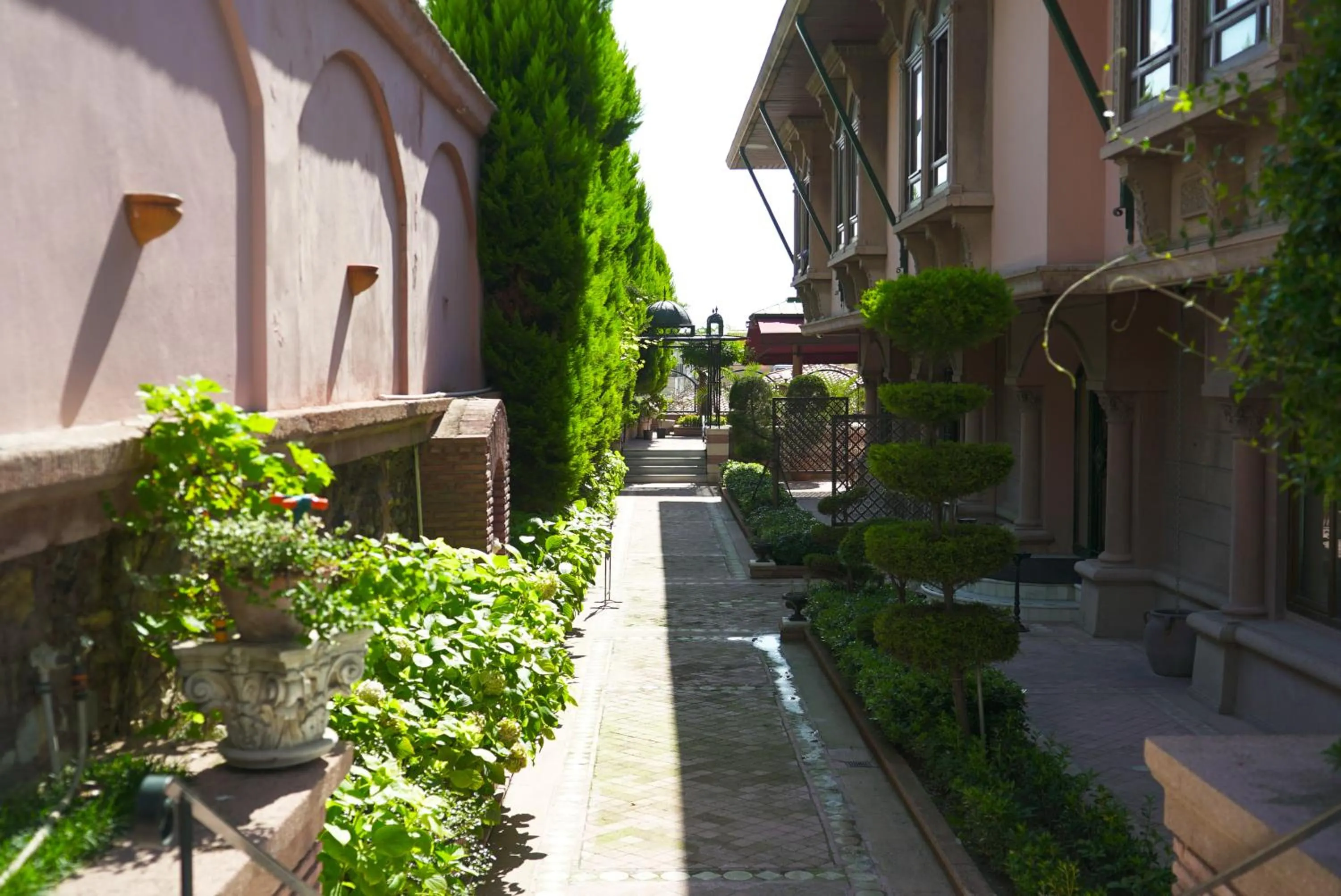 Garden in Sultanahmet Palace Hotel