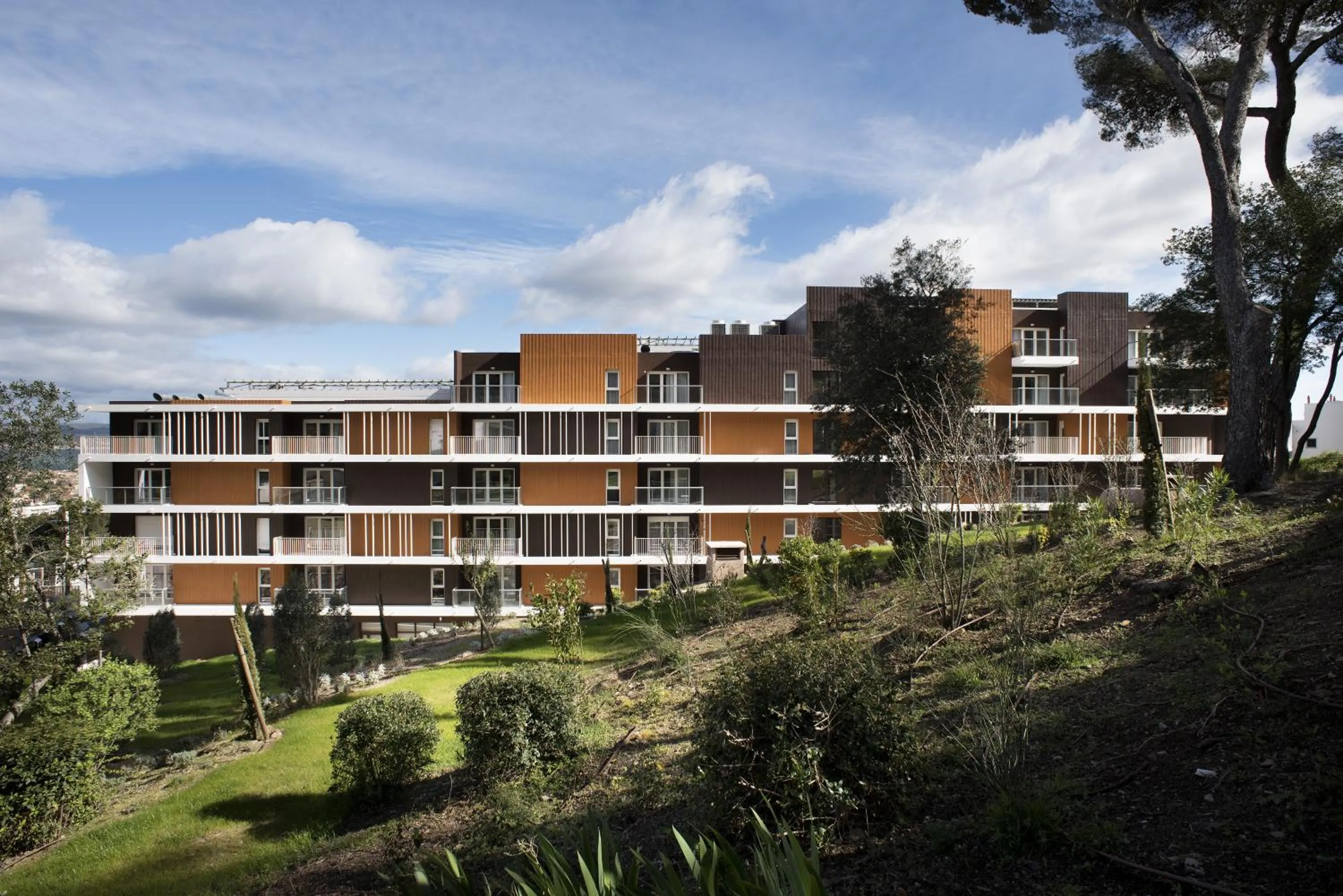 Photo of the whole room in Domitys Le Ruban d'Azur résidence services séniors