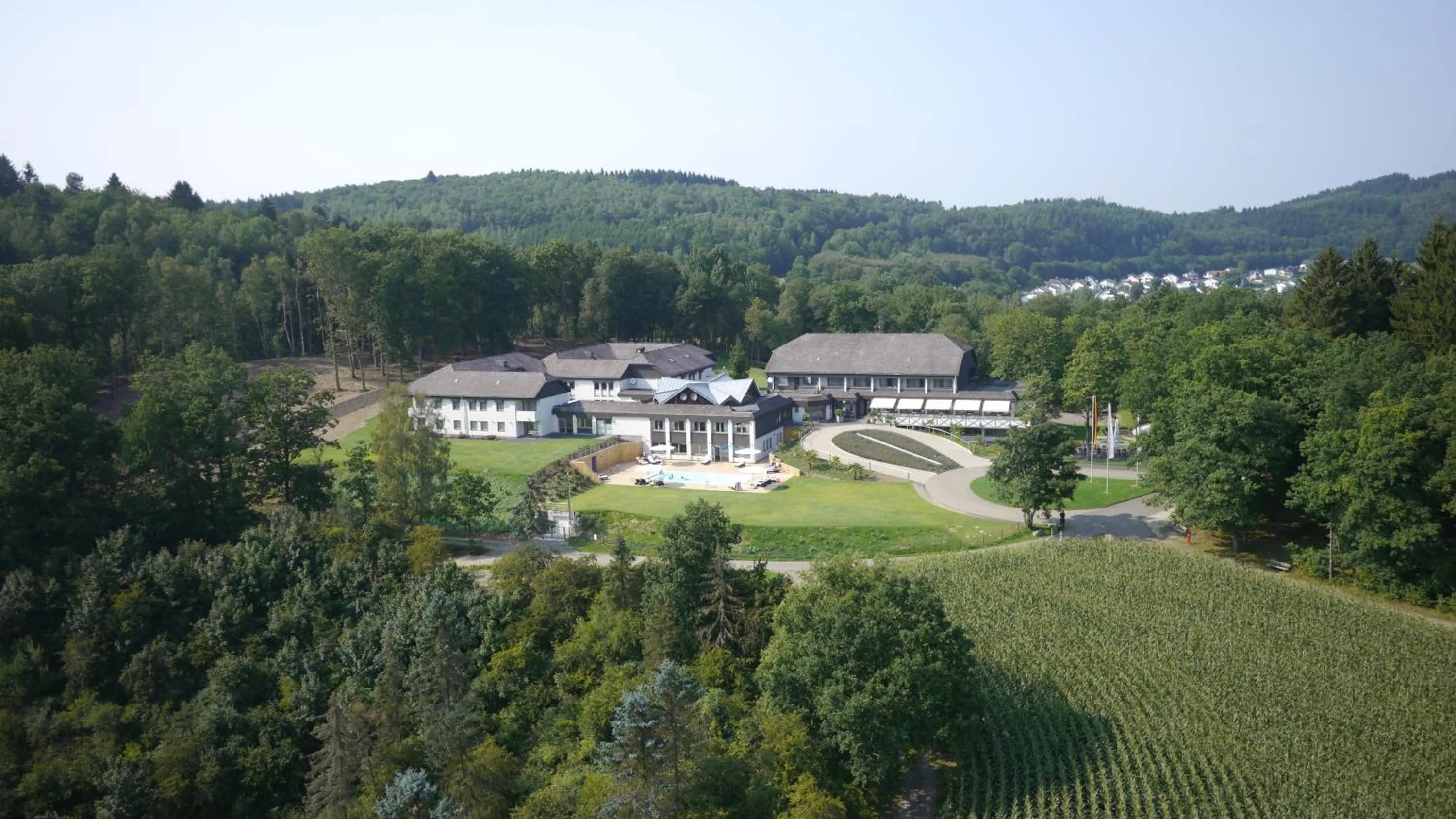 Bird's eye view in Hotel Diehlberg