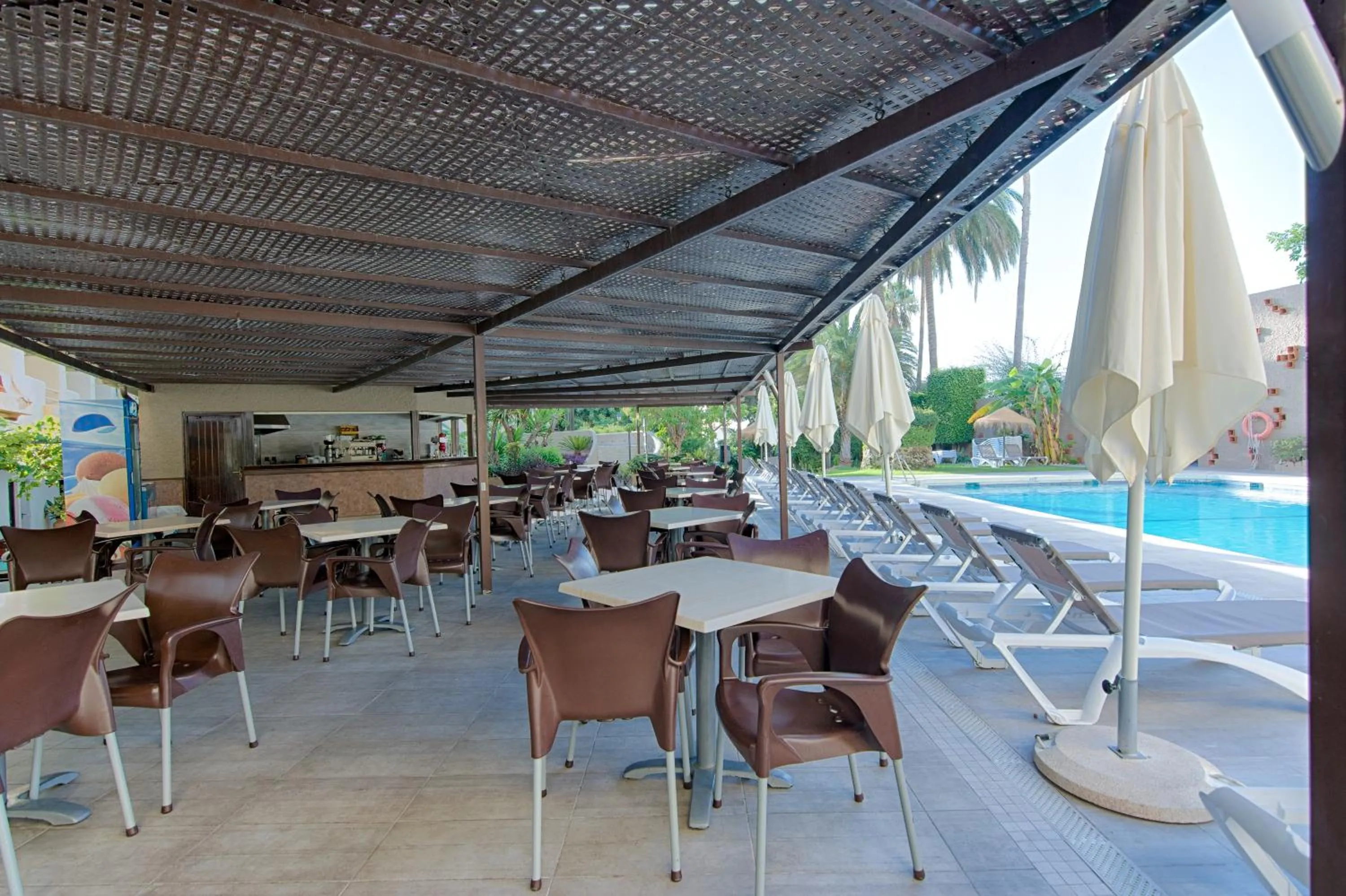 Pool view in BLUESEA Al Andalus