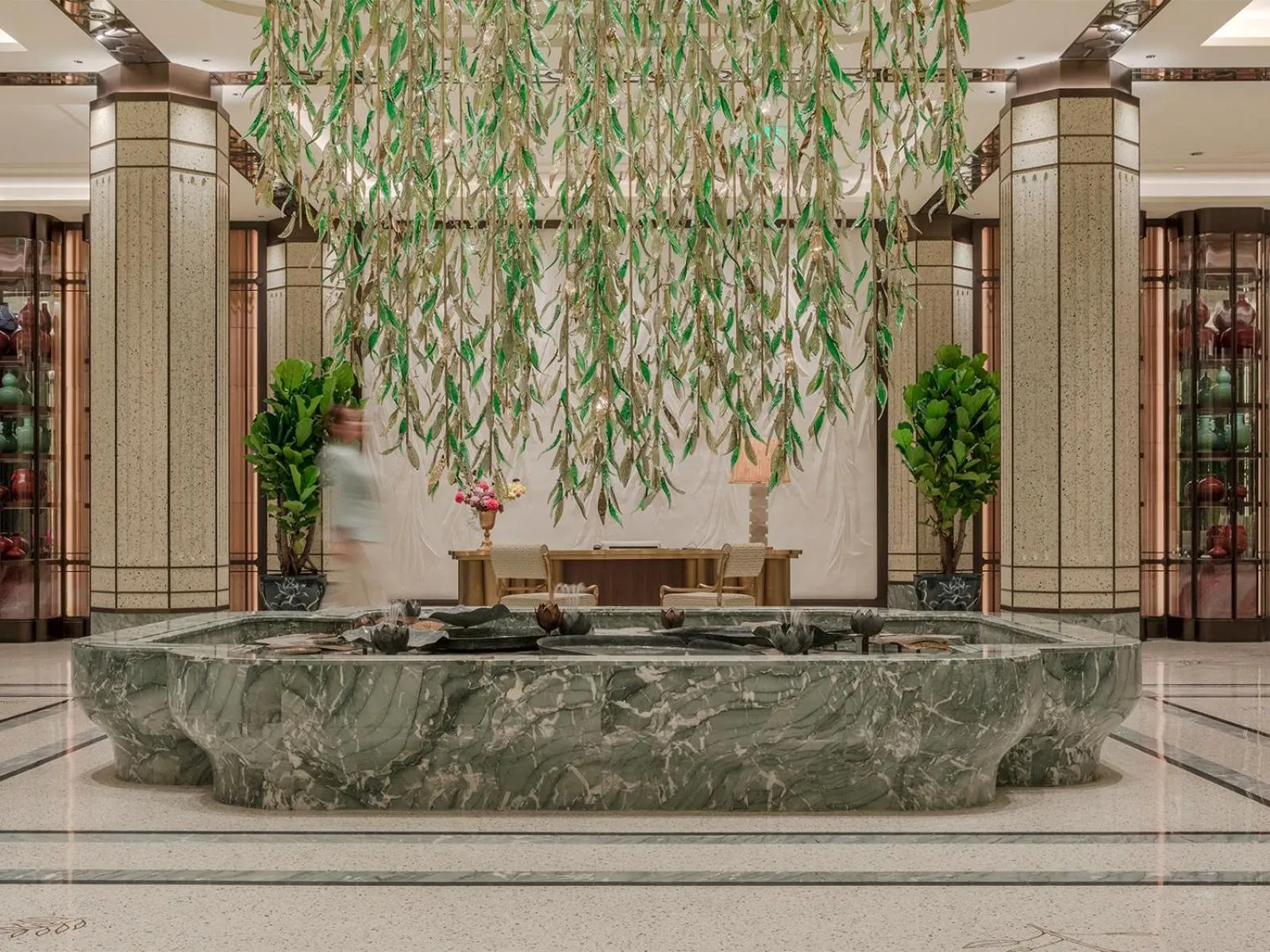 Lobby or reception in The Silk Lakehouse, Shangri-La Hangzhou