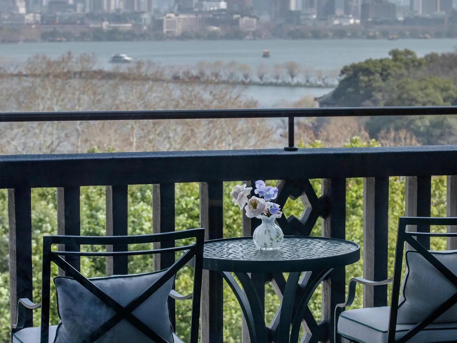 View (from property/room) in The Silk Lakehouse, Shangri-La Hangzhou