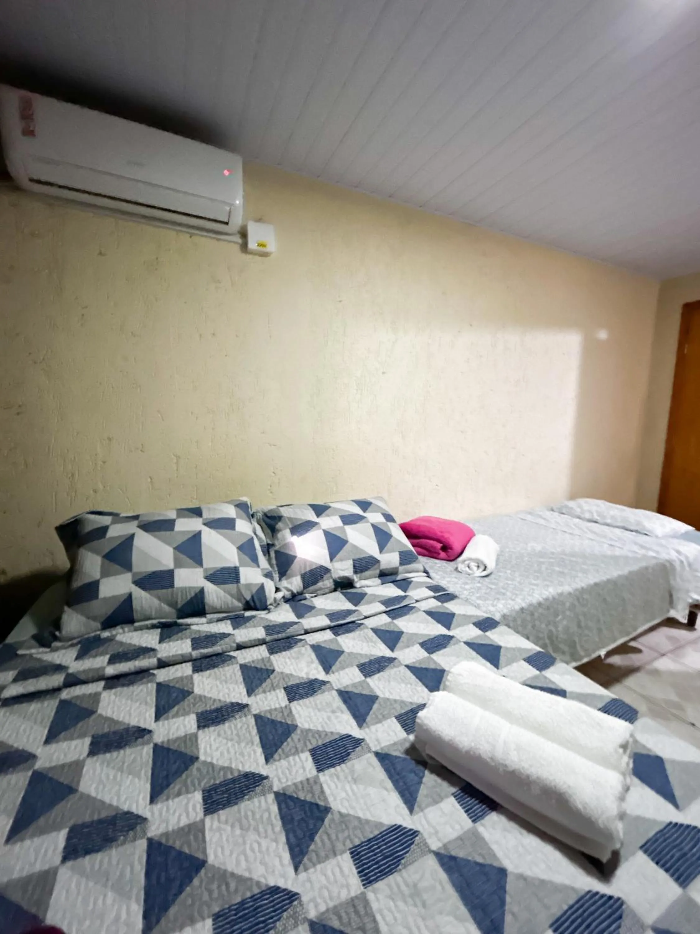 Bed in Pousada Toca da Ilha