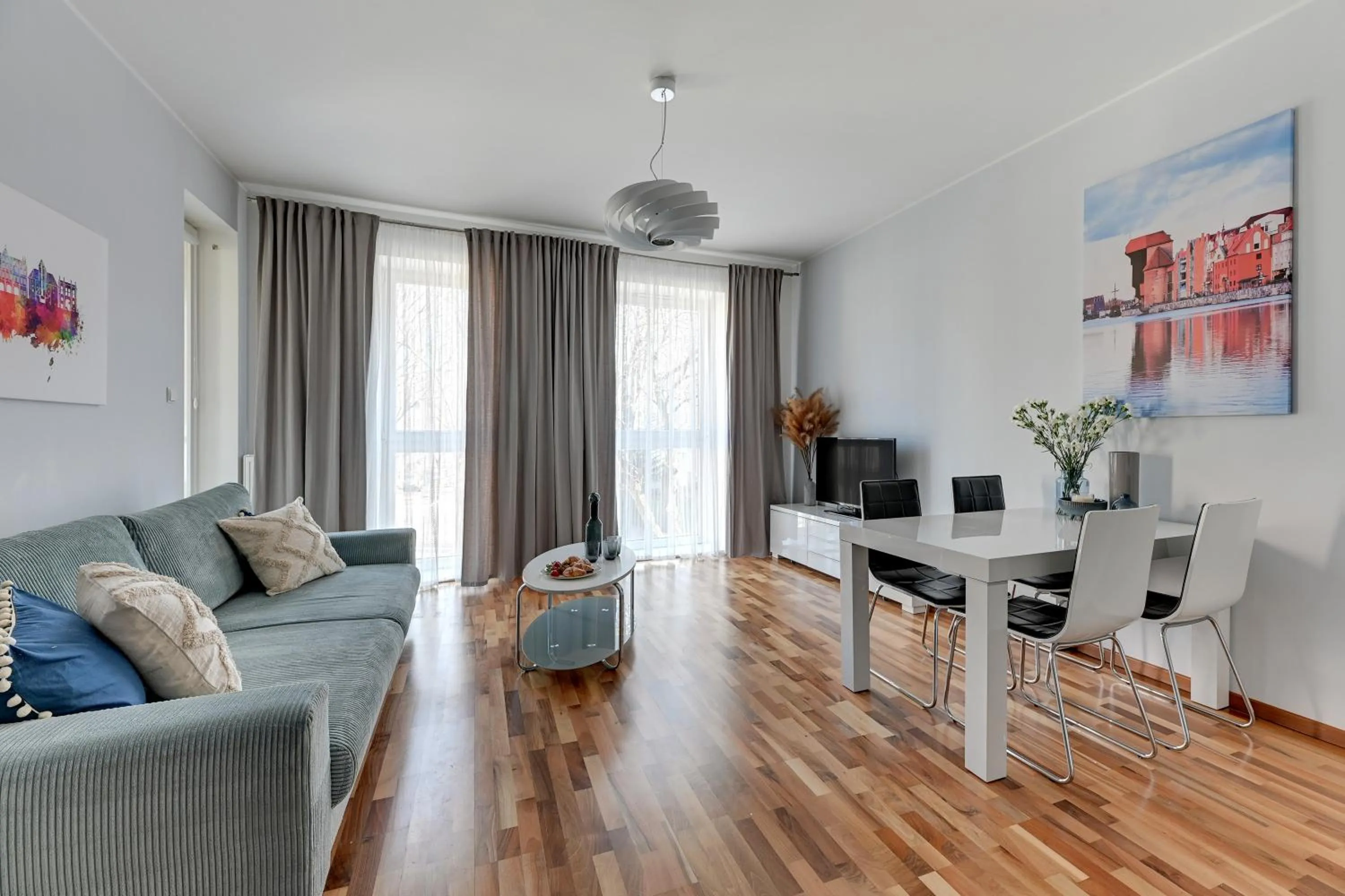 Living room in Old Town by Welcome Apartment