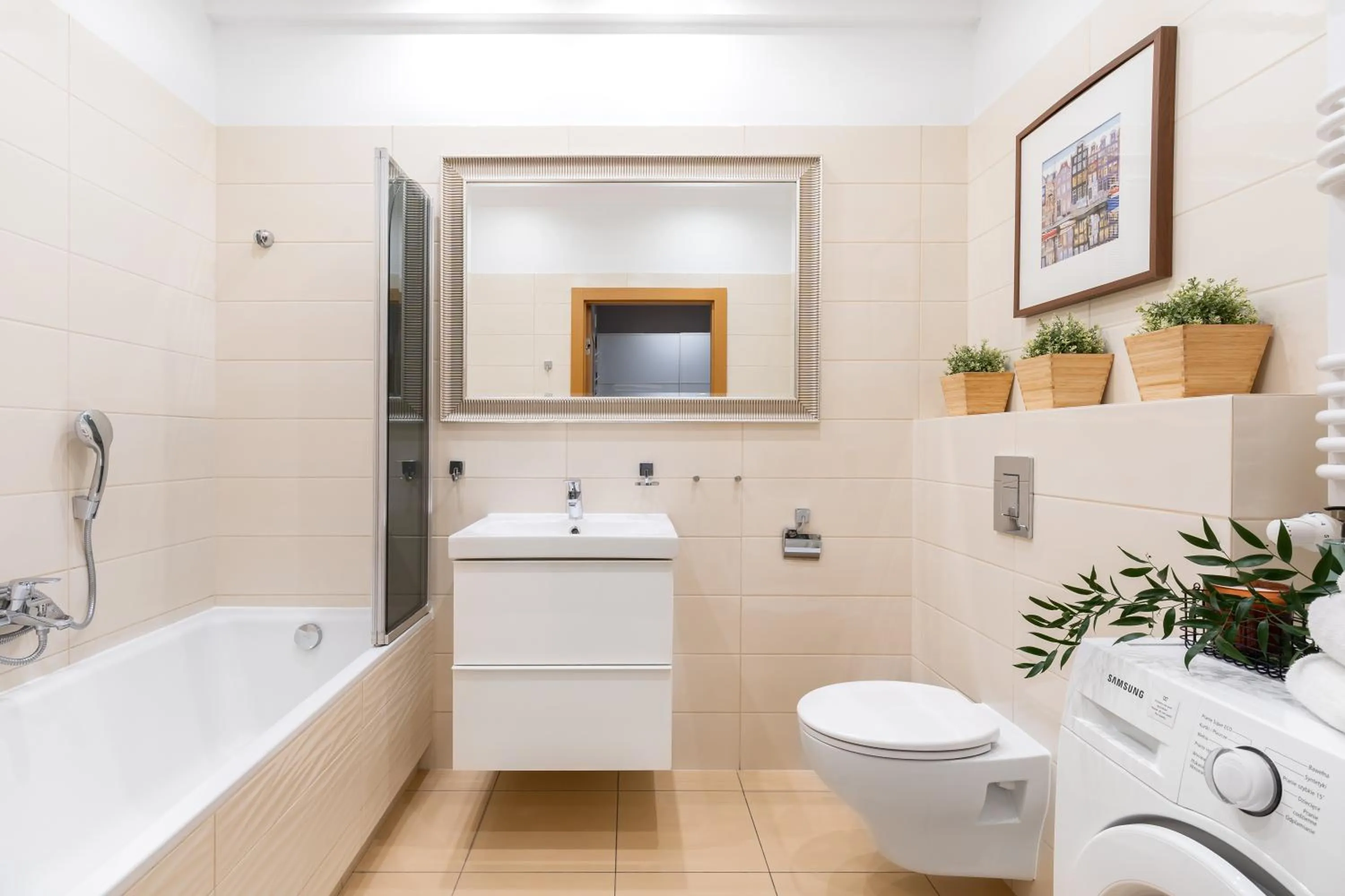 Bathroom in Old Town by Welcome Apartment