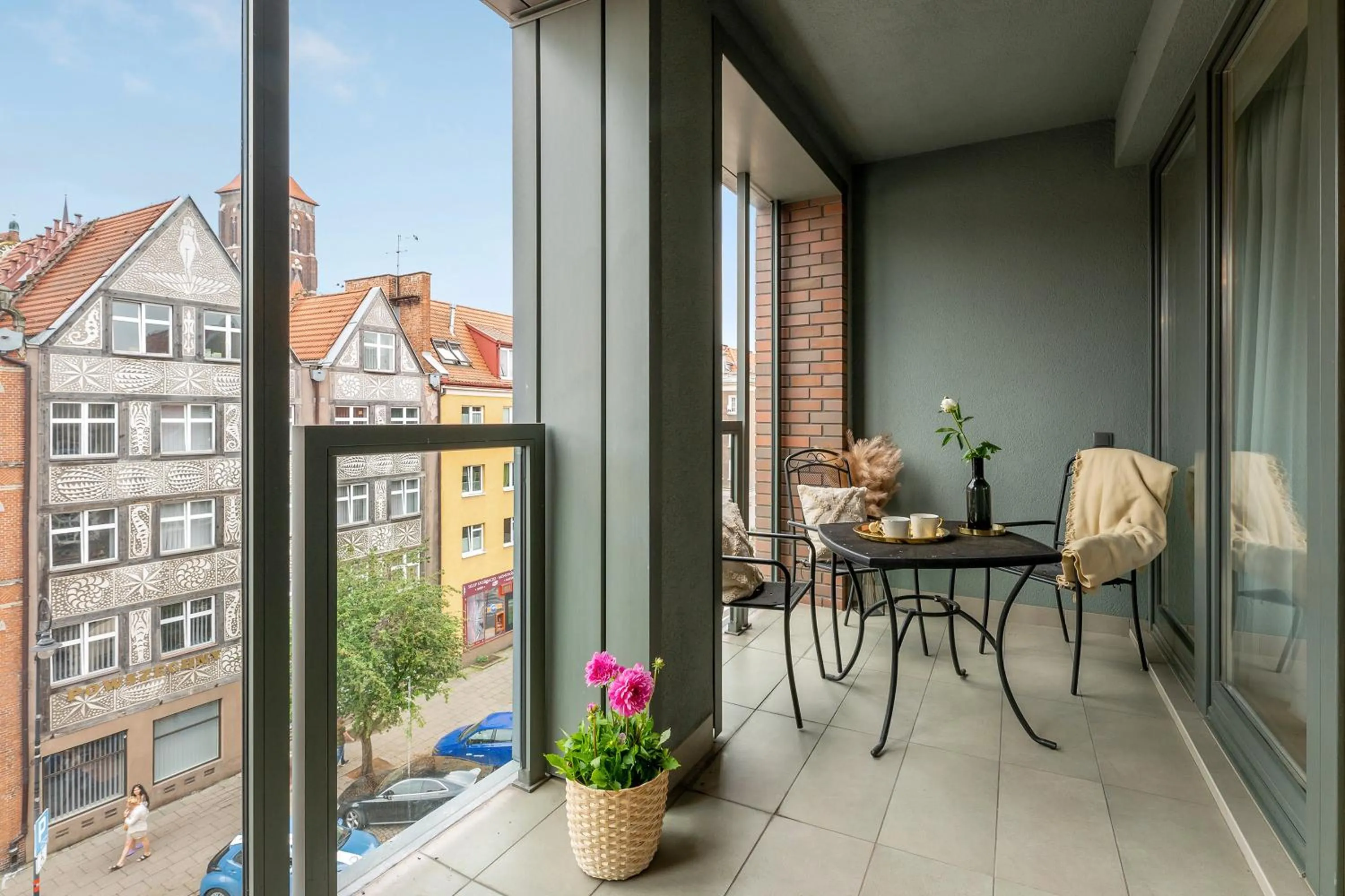 Balcony/Terrace in Old Town by Welcome Apartment