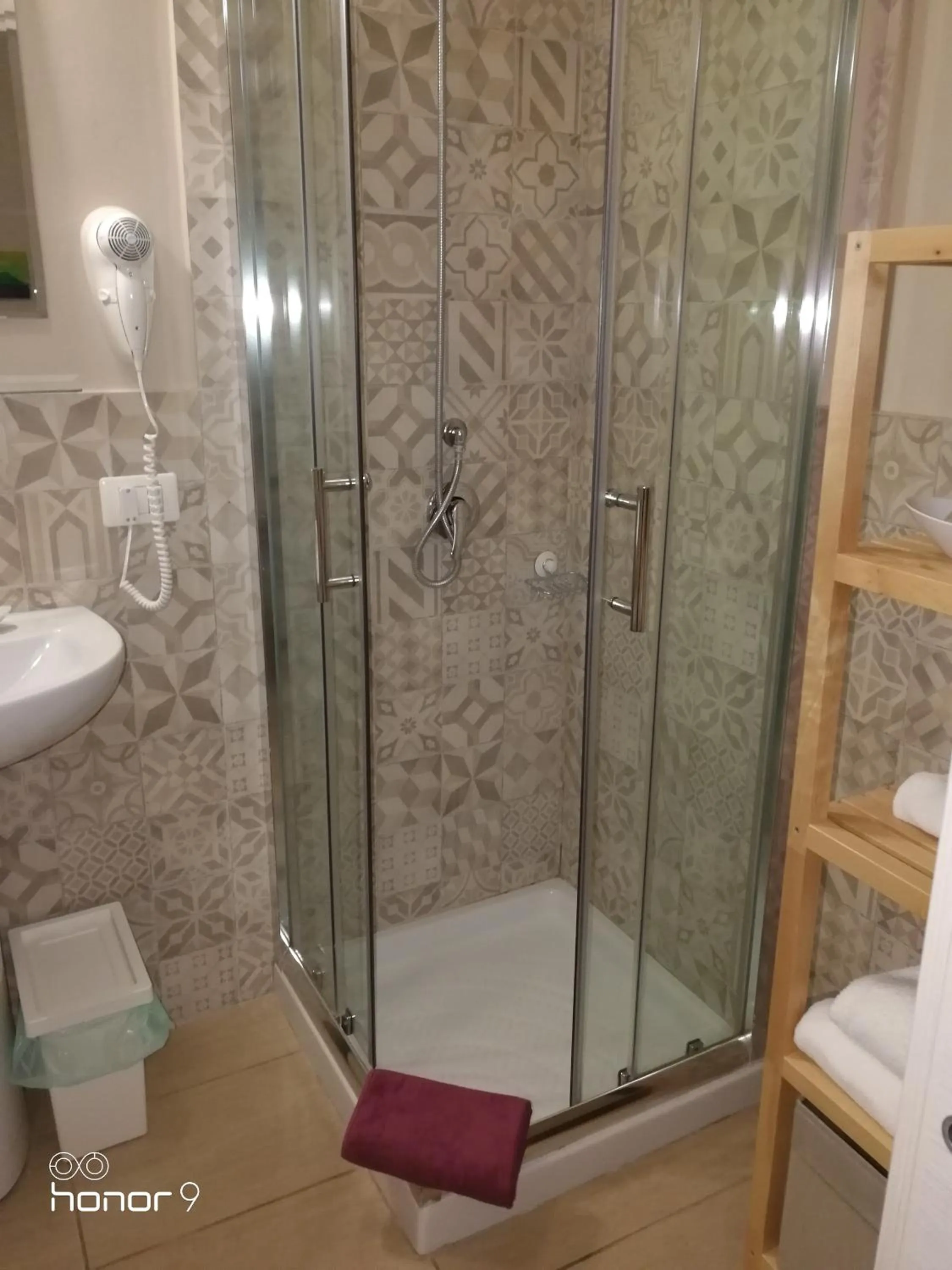 Shower in Cerasella B&B