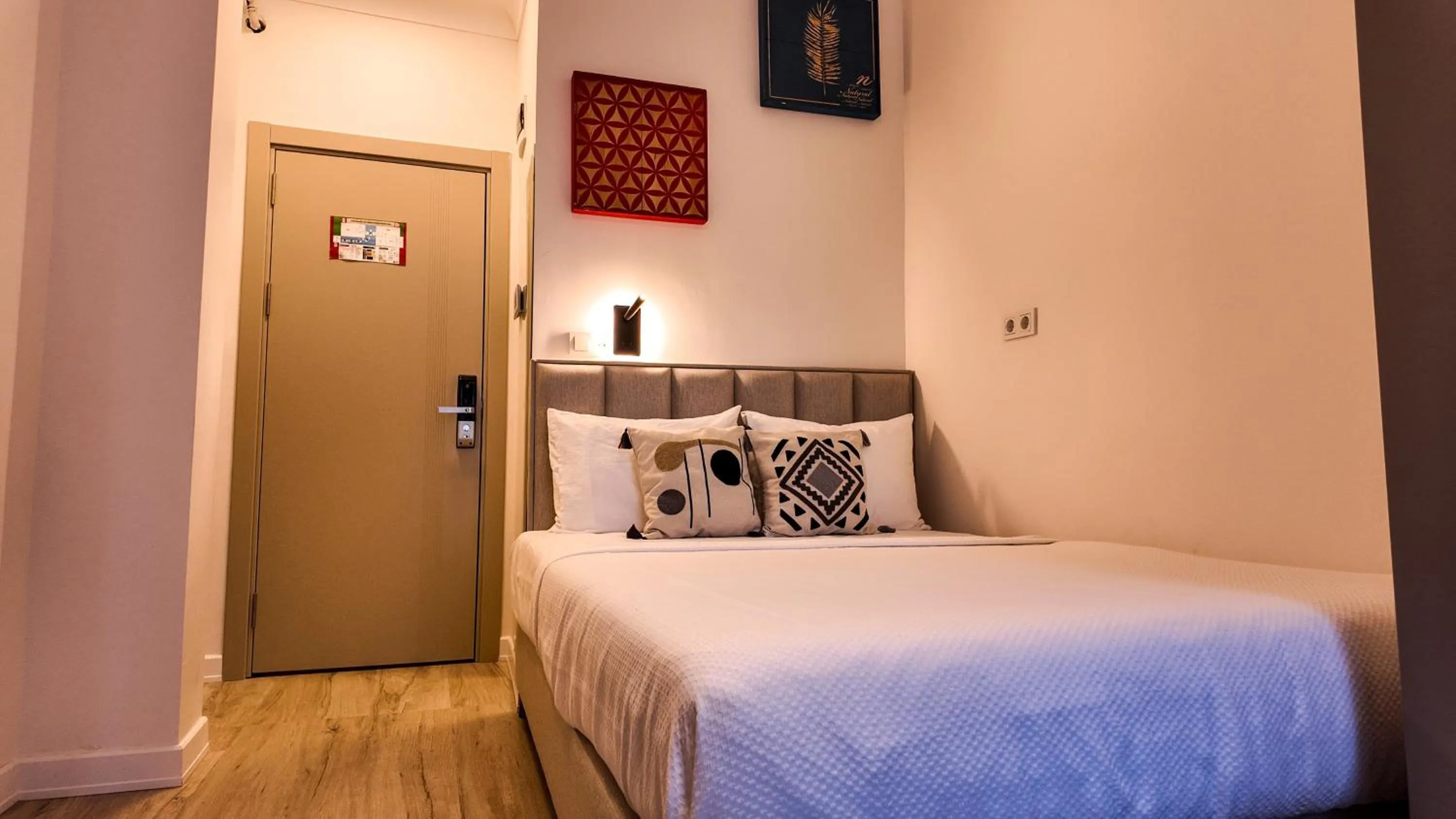 Bed in Agion Living Taksim Cihangir