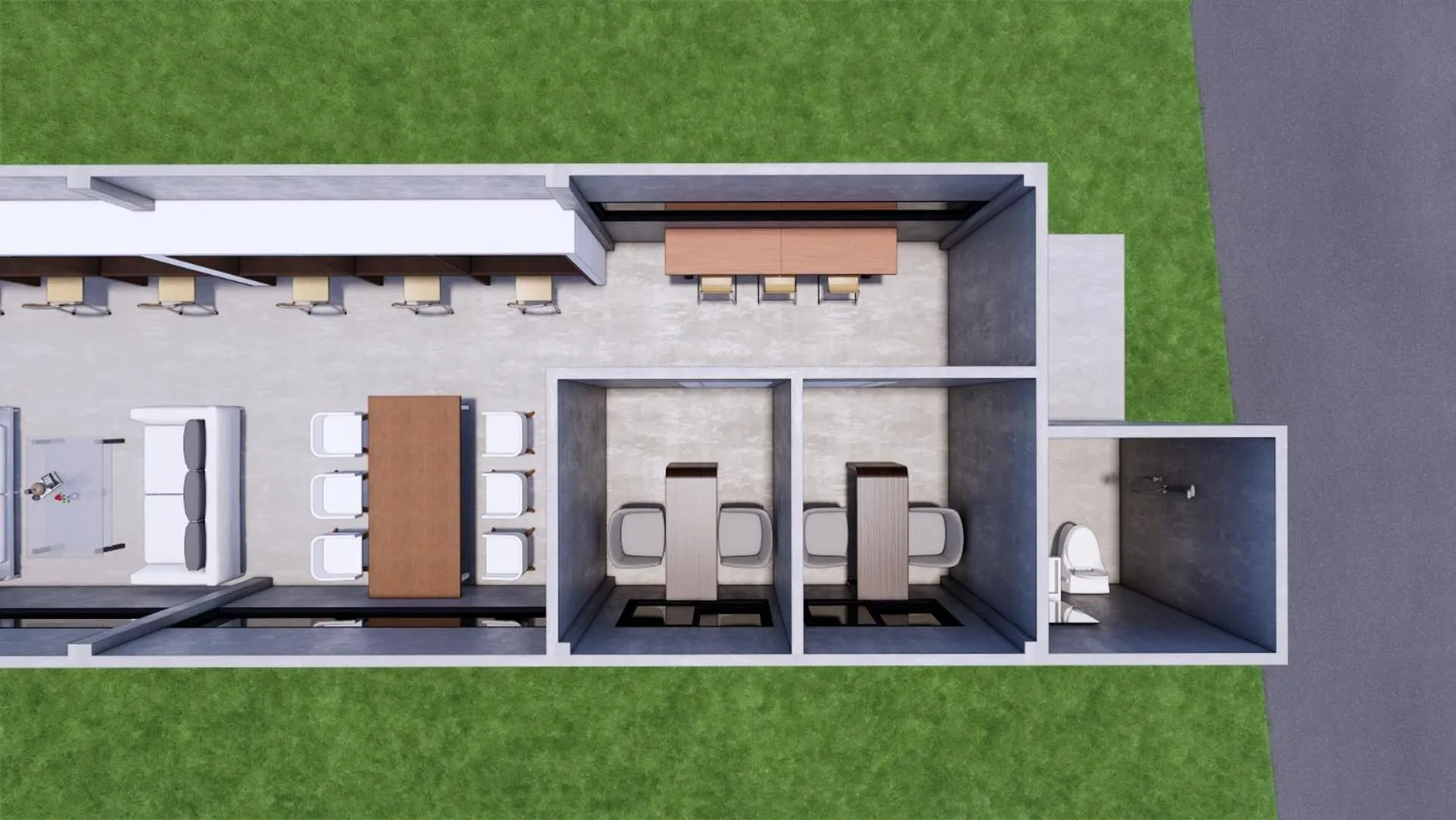 Seating area in Ko Lanta Hotels and Working Space