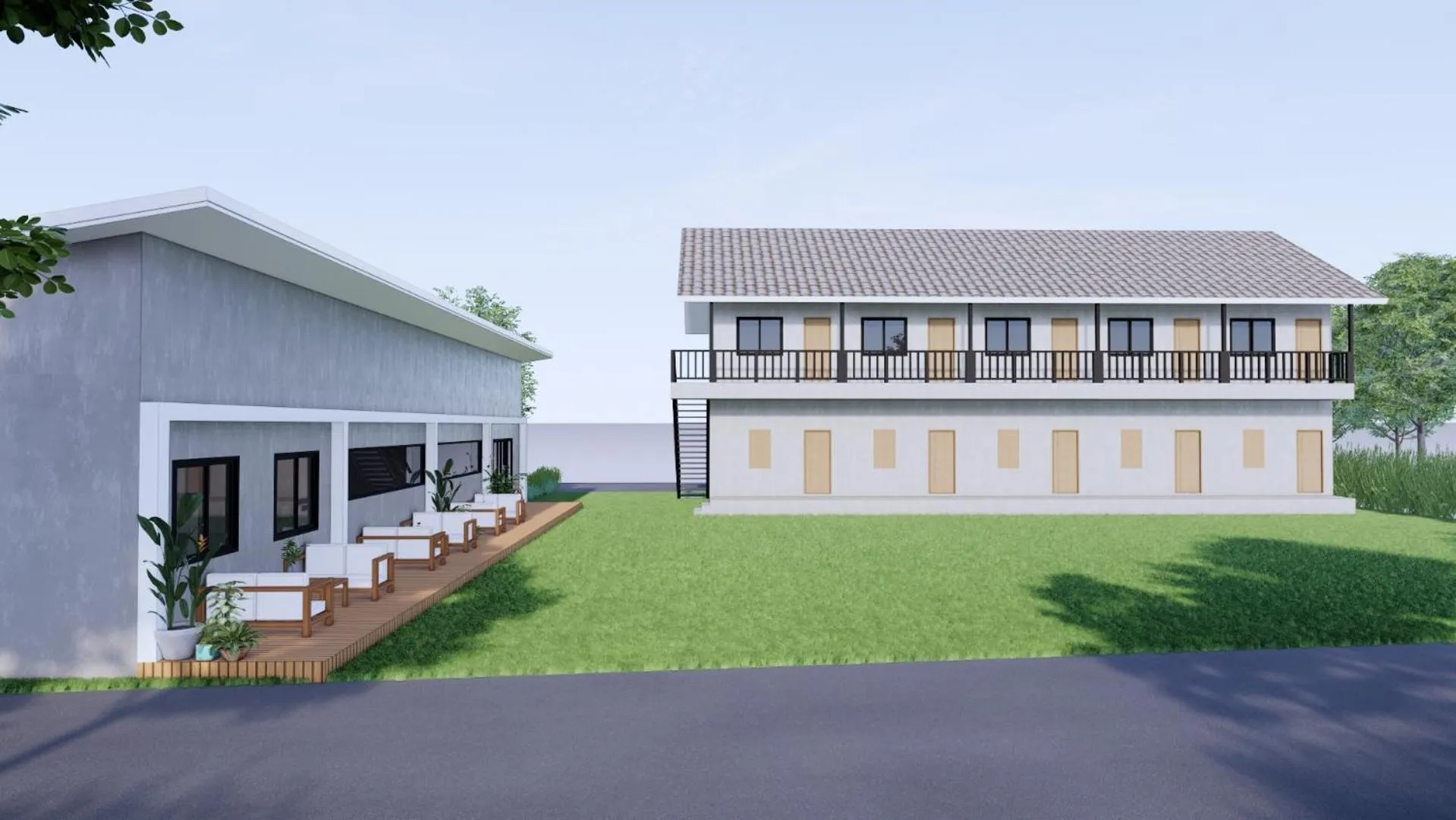 Property building in Ko Lanta Hotels and Working Space