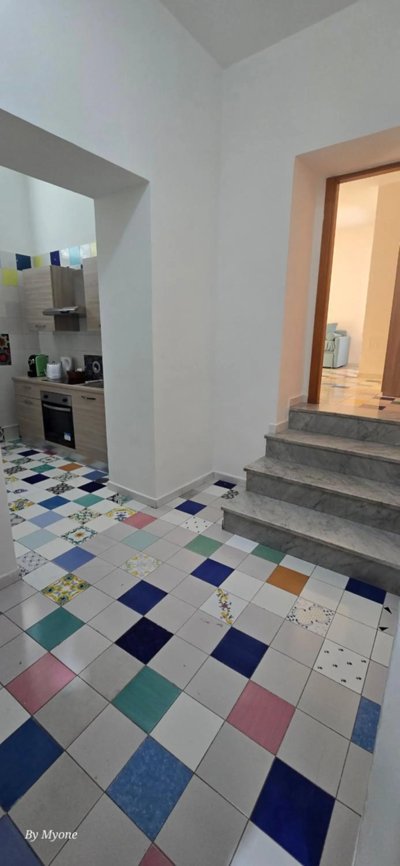 Kitchen or kitchenette in Appartamenti La Dimora di Parthenope Centro Storico