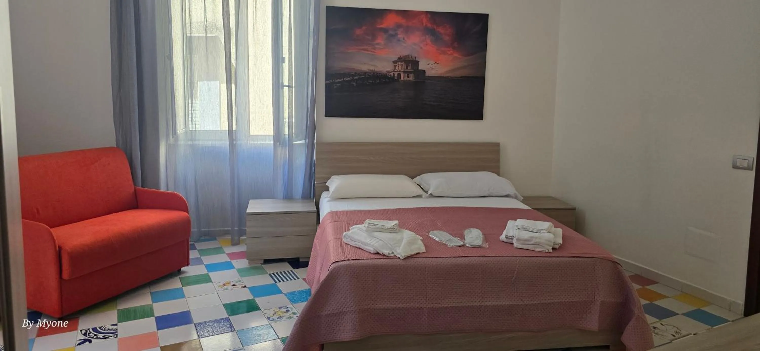 Bed in Appartamenti La Dimora di Parthenope Centro Storico