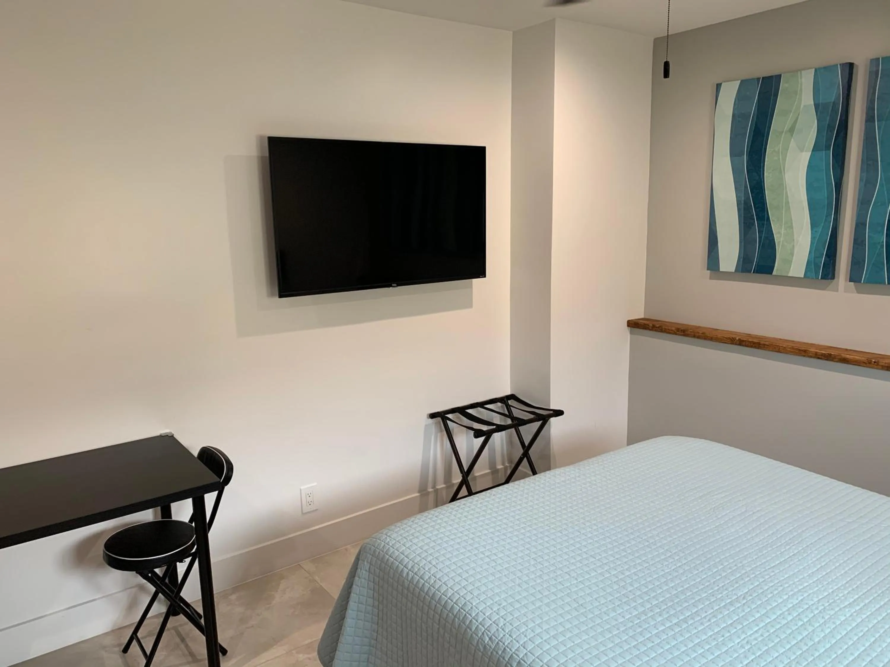 Bed in Ocean Villas of Deerfield