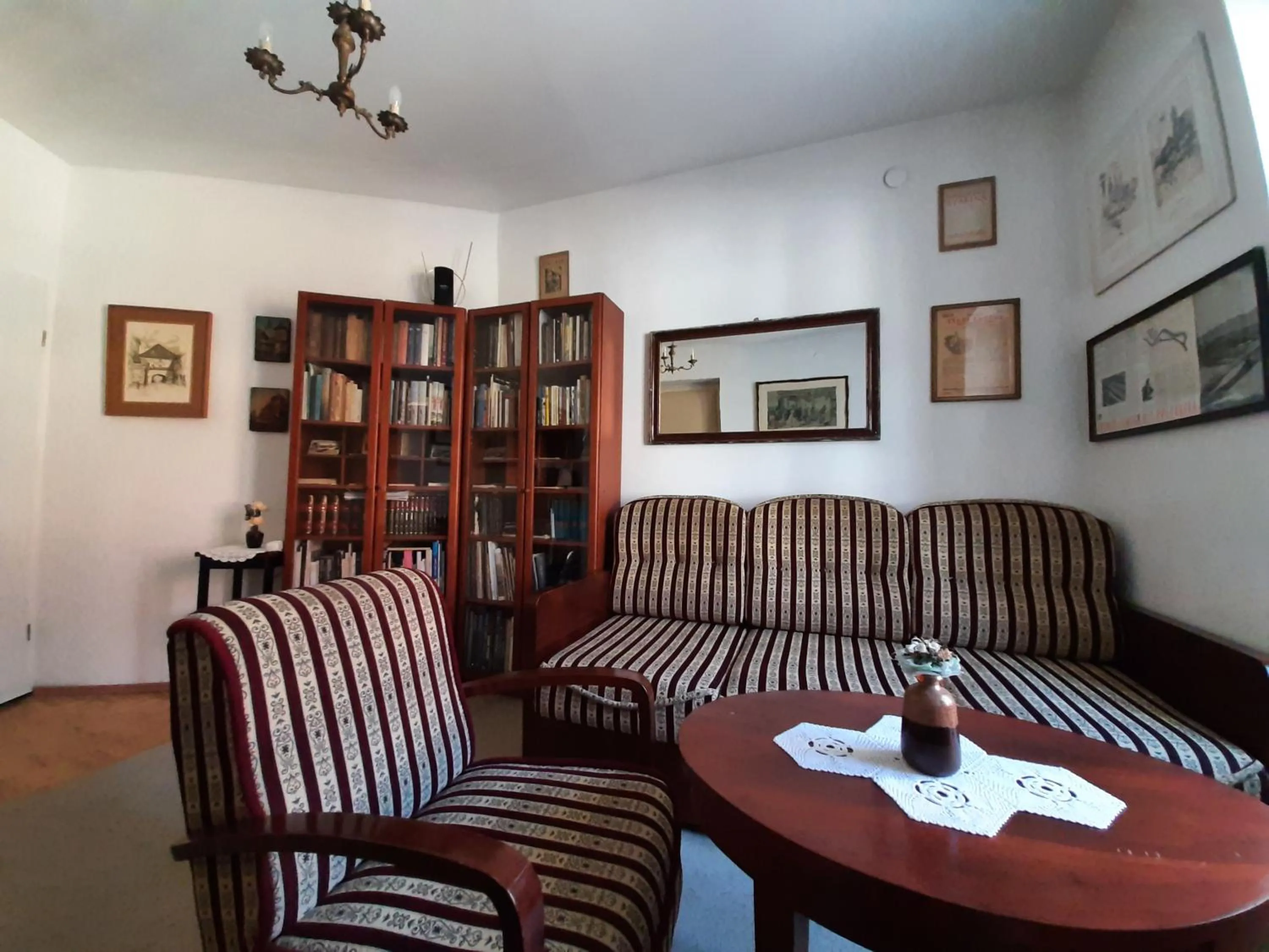 Library in Apartment History