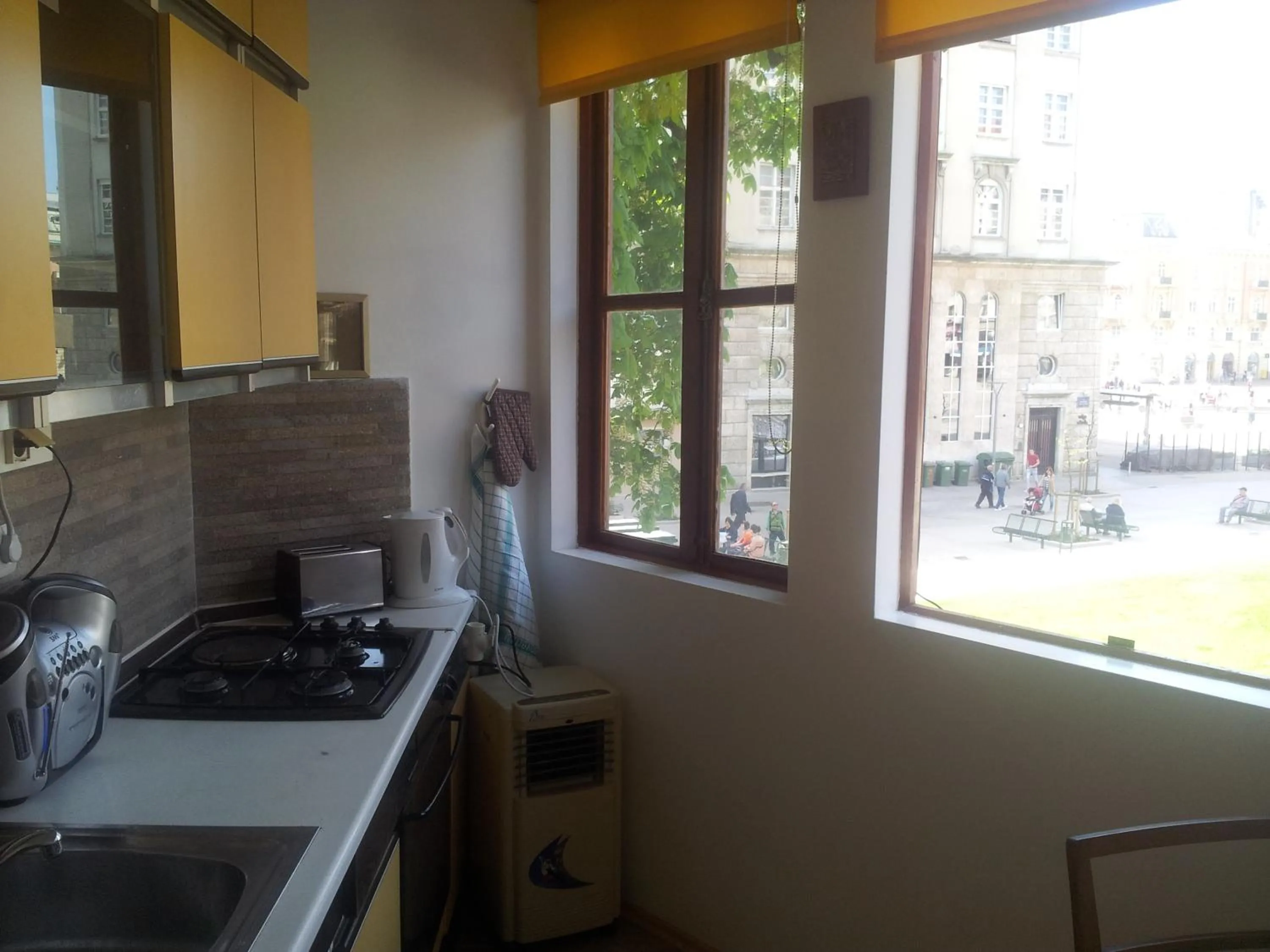 Communal kitchen in Apartment History