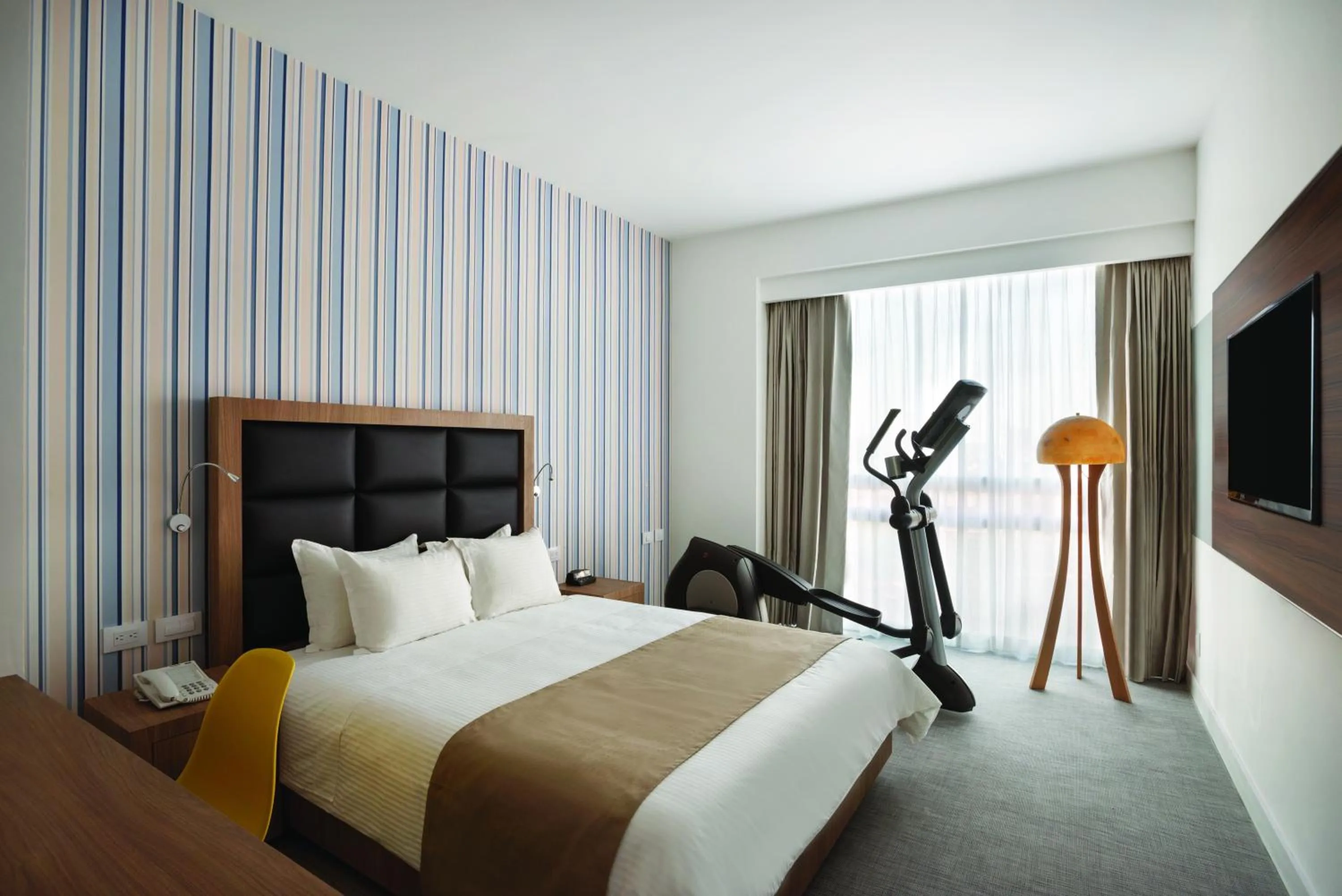 Decorative detail, Bed in TRYP by Wyndham Mexico City World Trade Center Area