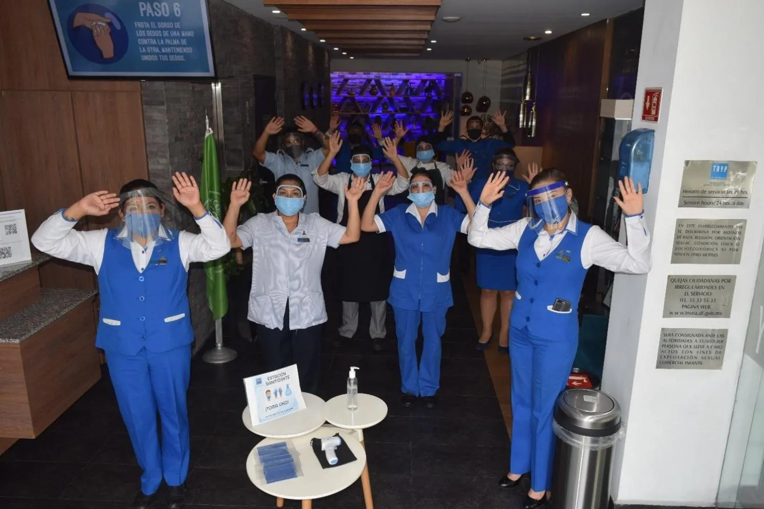 Staff in TRYP by Wyndham Mexico City World Trade Center Area