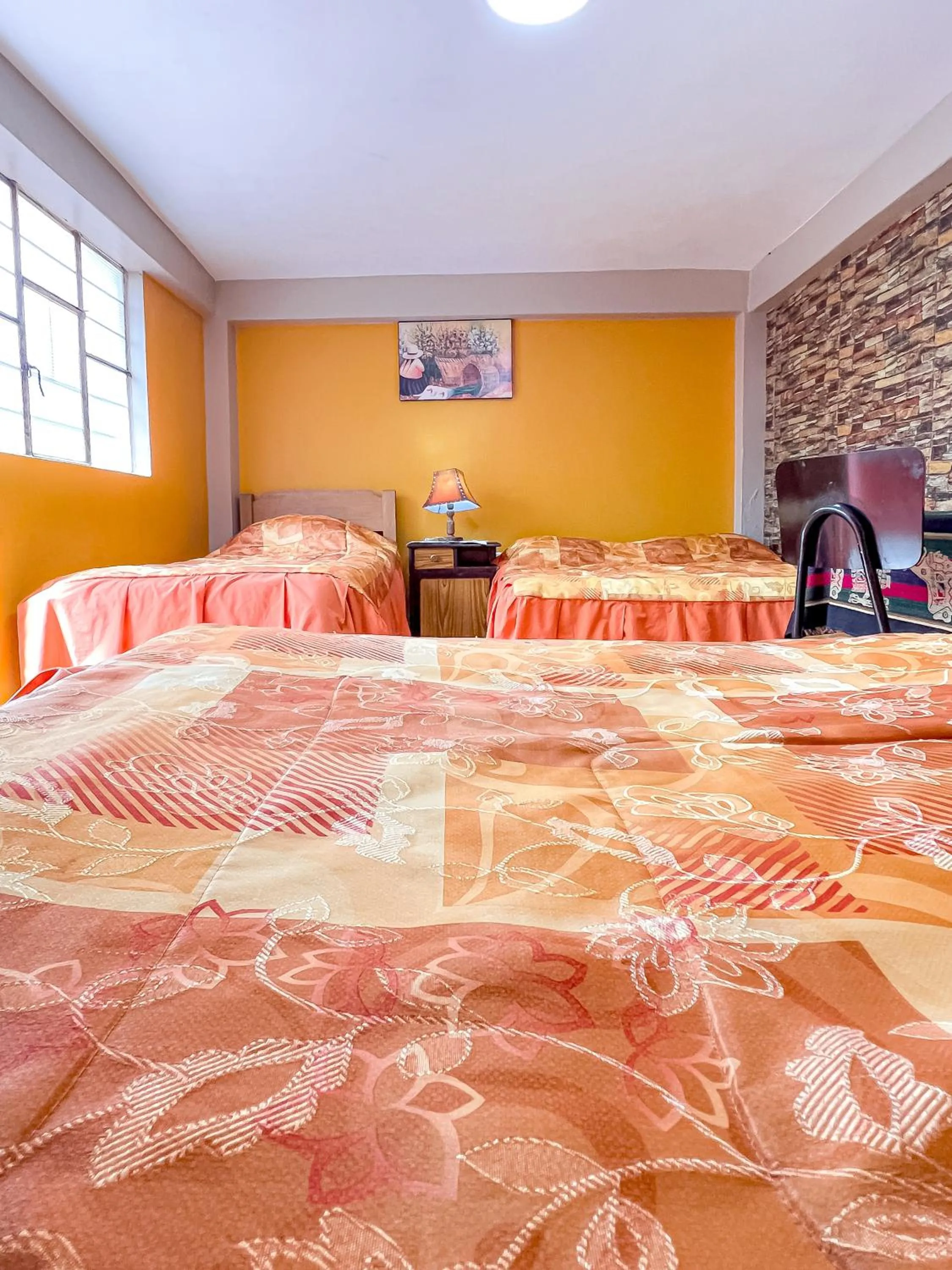 Bed in Hotel Virgen del Carmen - Huaraz