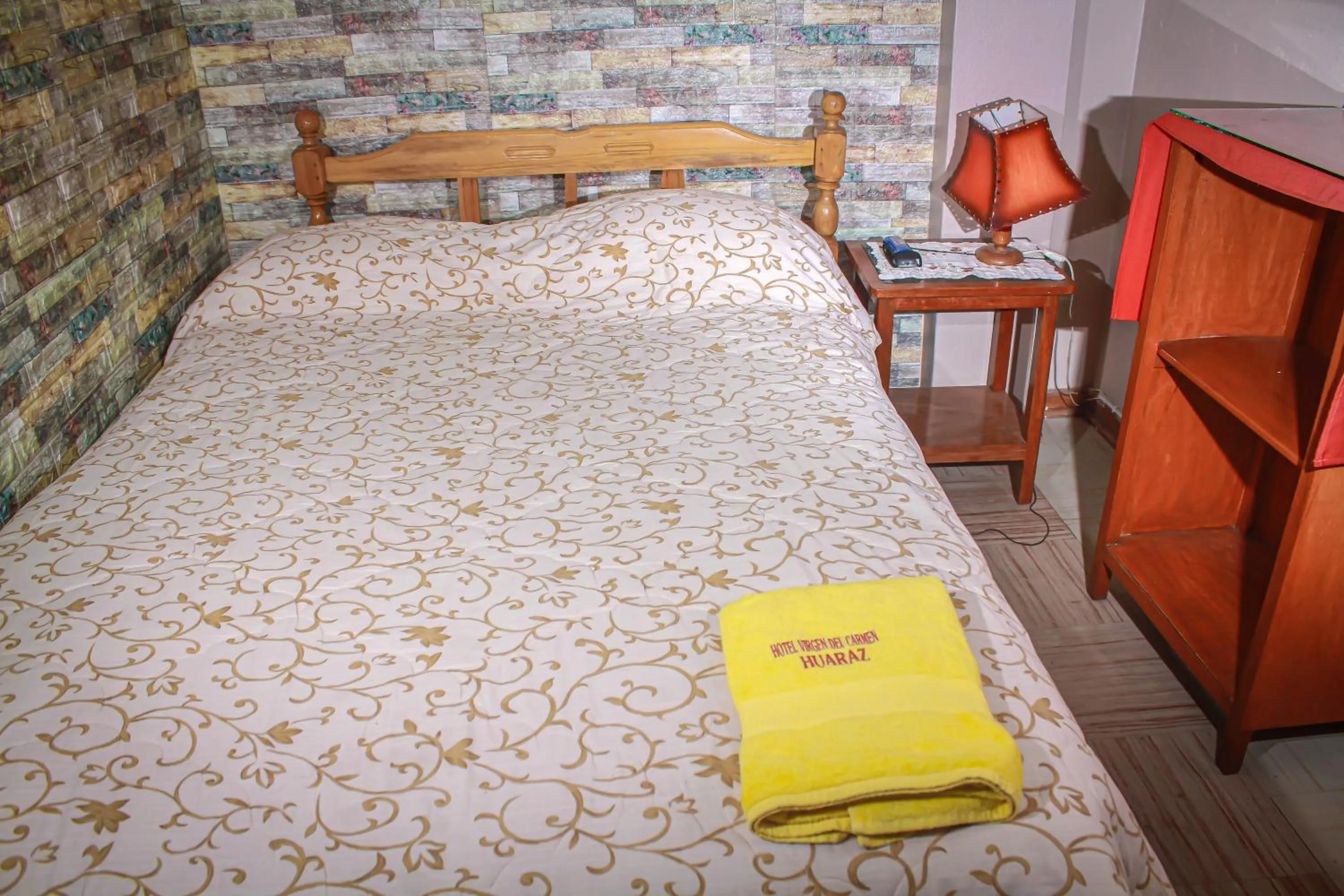 Bed in Hotel Virgen del Carmen - Huaraz