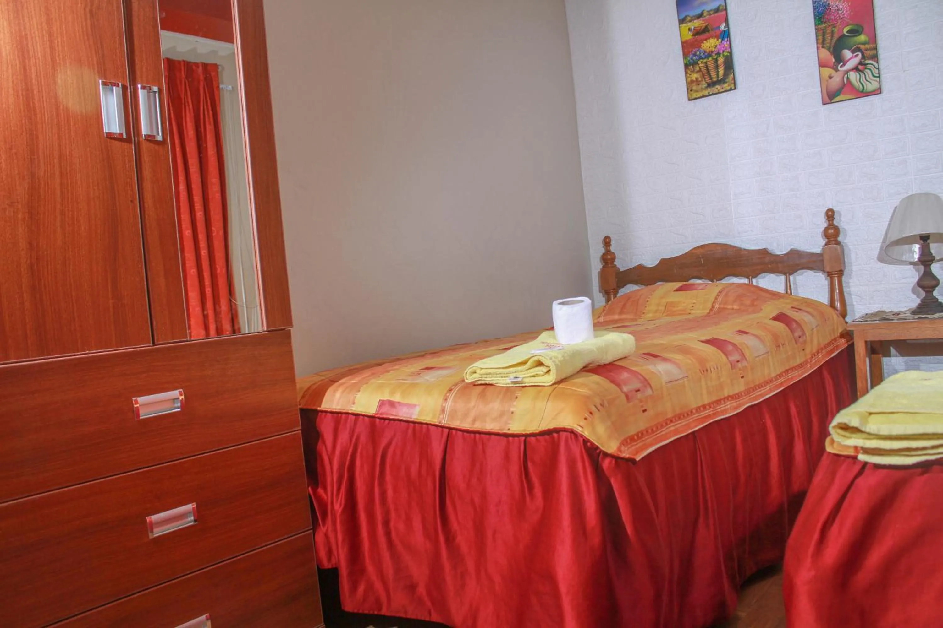 Bed in Hotel Virgen del Carmen - Huaraz