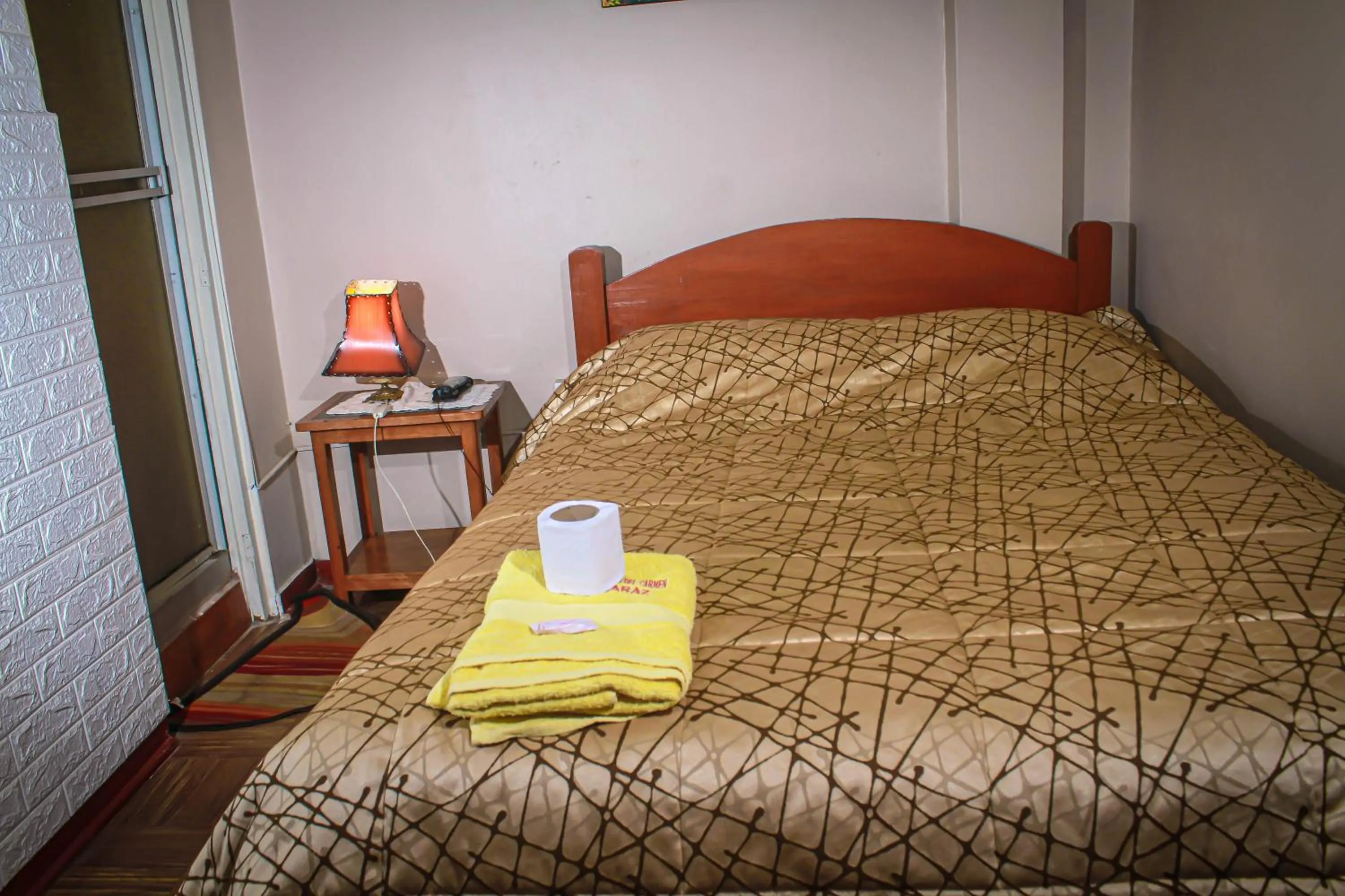 Bed in Hotel Virgen del Carmen - Huaraz