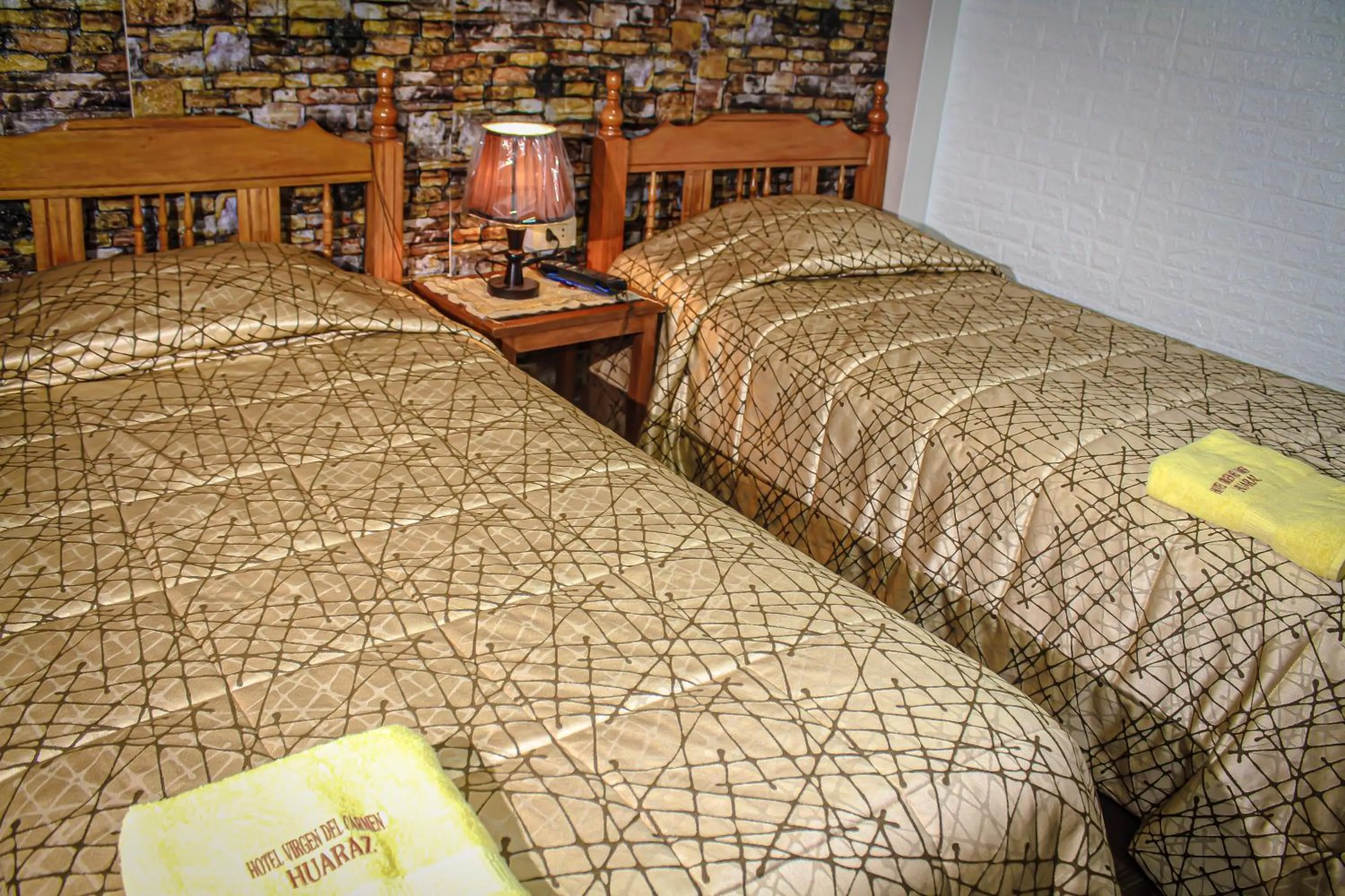 Bed in Hotel Virgen del Carmen - Huaraz